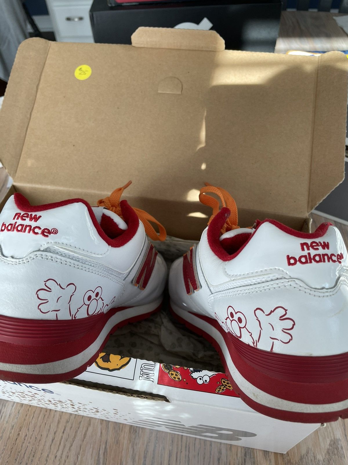 New Balance Sesame Street Elmo New Balance 574 Grailed
