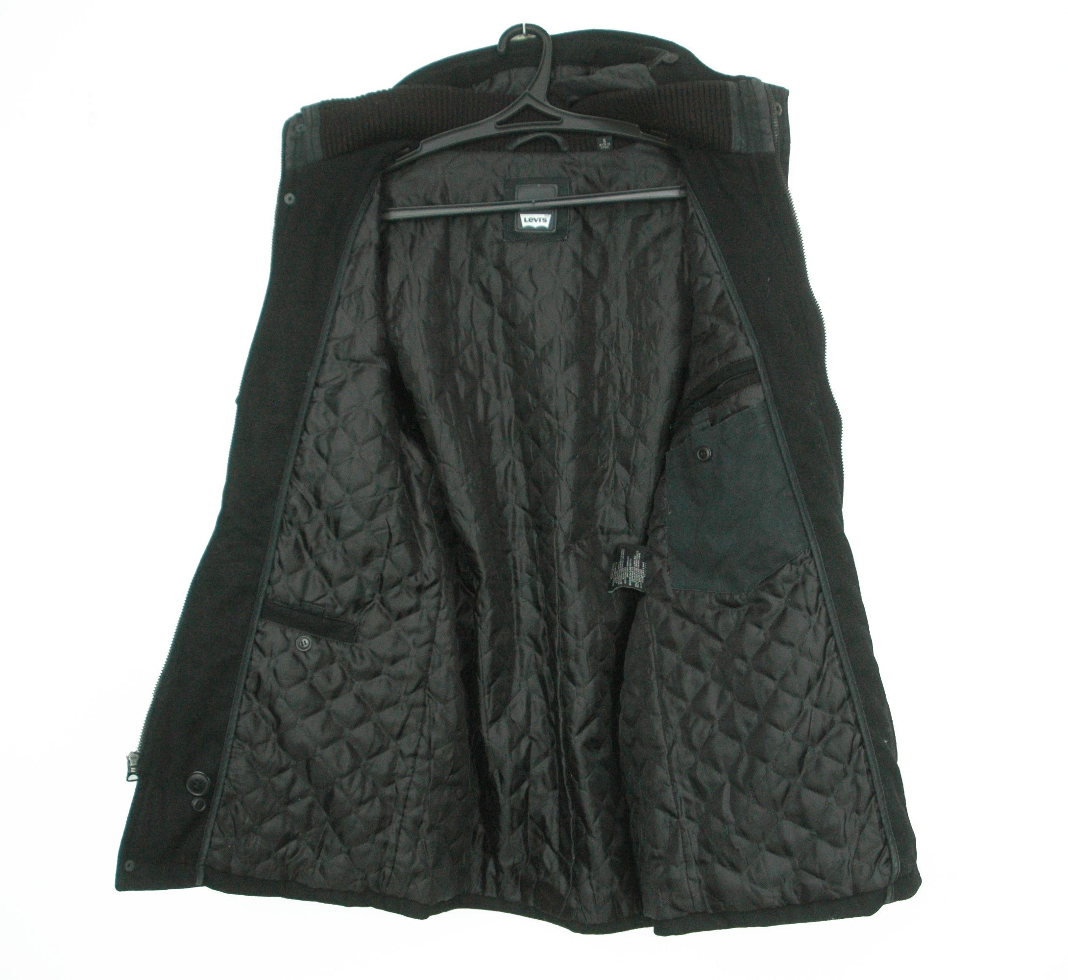 Levi's Levis Wool Trench Coat Size US S / EU 44-46 / 1 - 6 Thumbnail