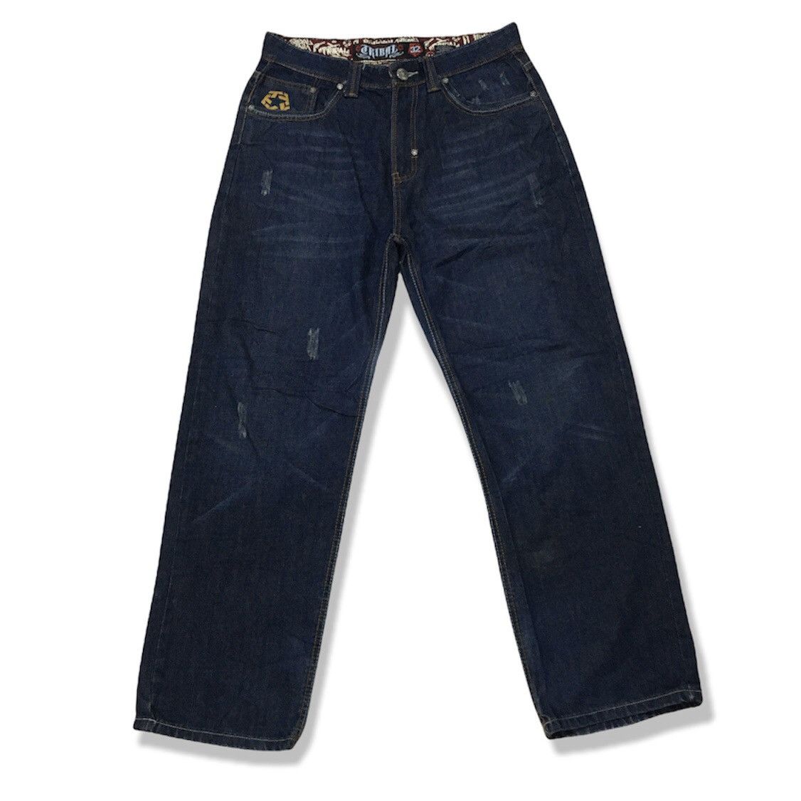 Designer × Tribal Streetwear Tribal jeans streetwear Size US 32 / EU 48 - 1 Thumbnail