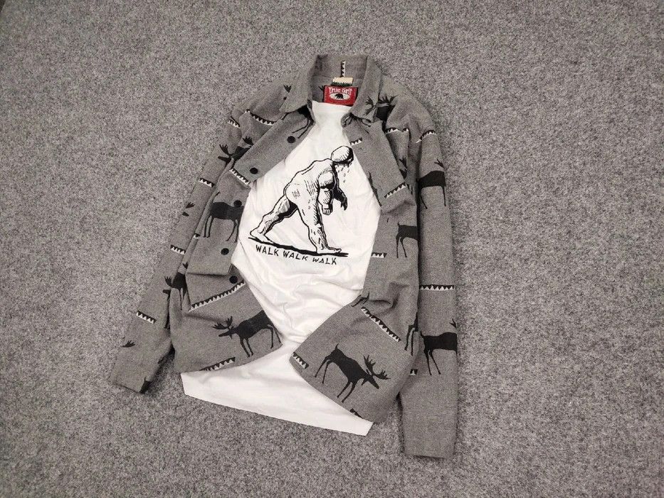 Flannel Vintage Flannel Shirt Deer pattern Made in Usa Travis Scott Size US S / EU 44-46 / 1 - 2 Thumbnail