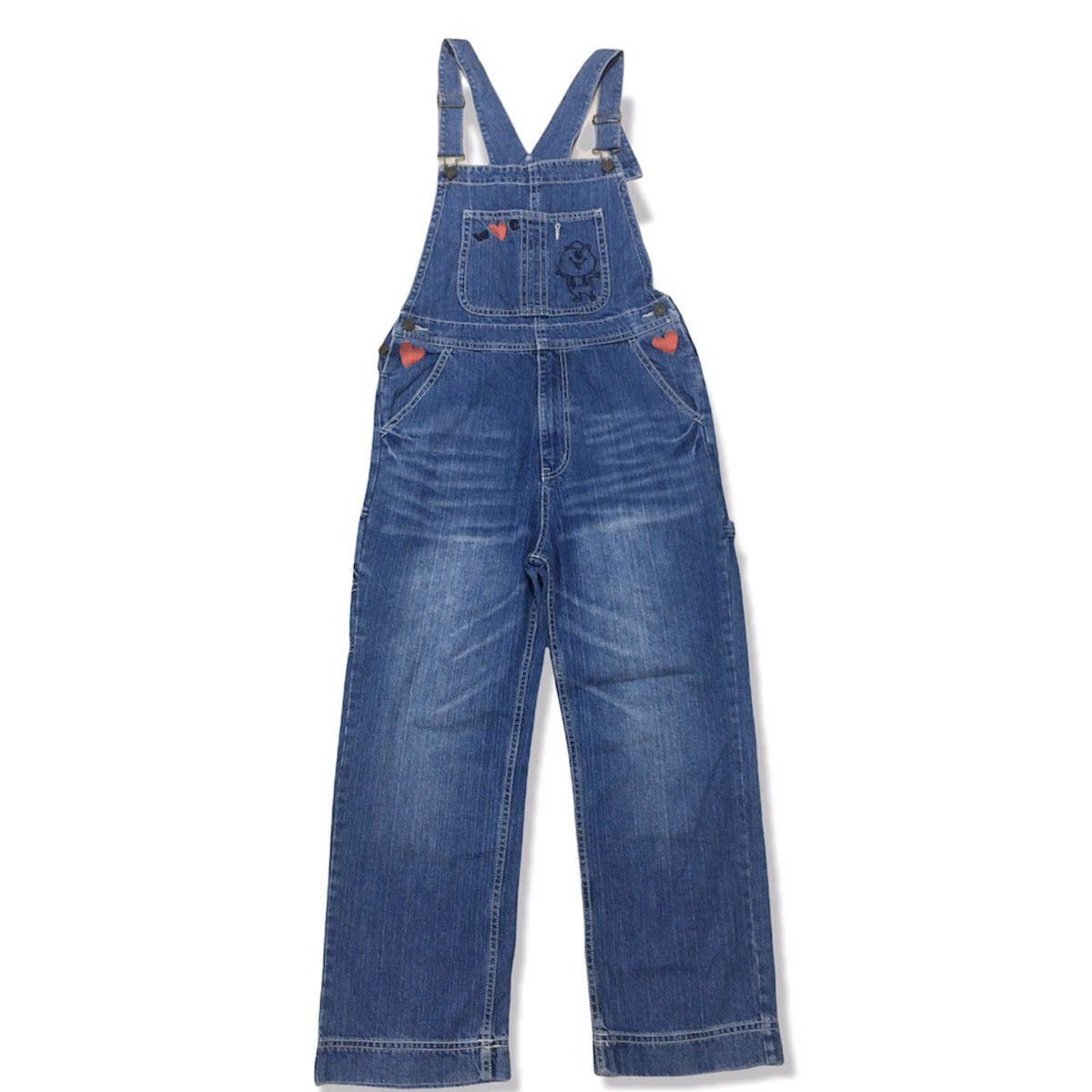 Japanese Brand Japanese brand overall patchwork Size US 32 / EU 48 - 1 Thumbnail