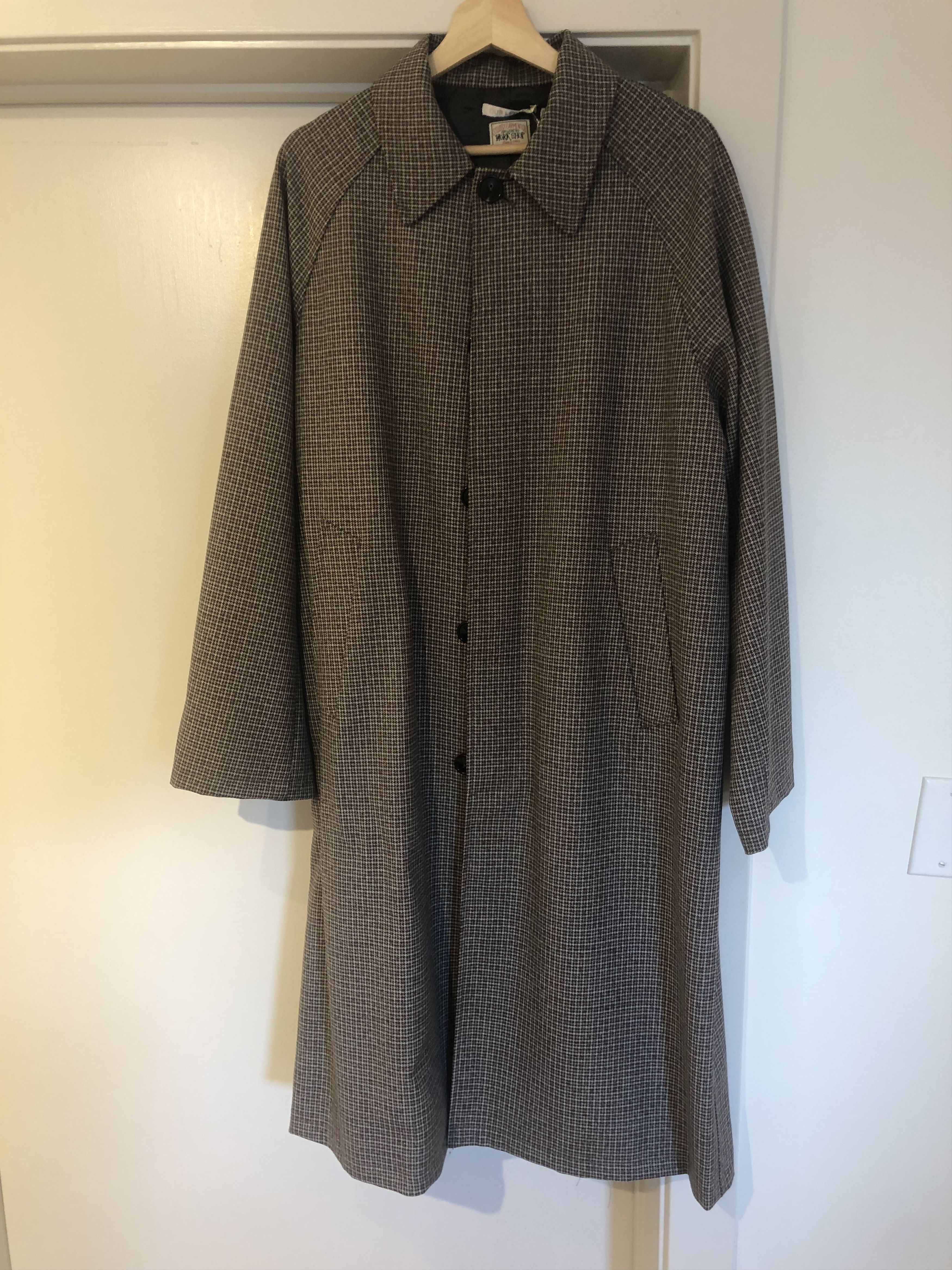 Our Legacy × Stussy Stussy x Our Legacy Workshop Raglan Car Coat 