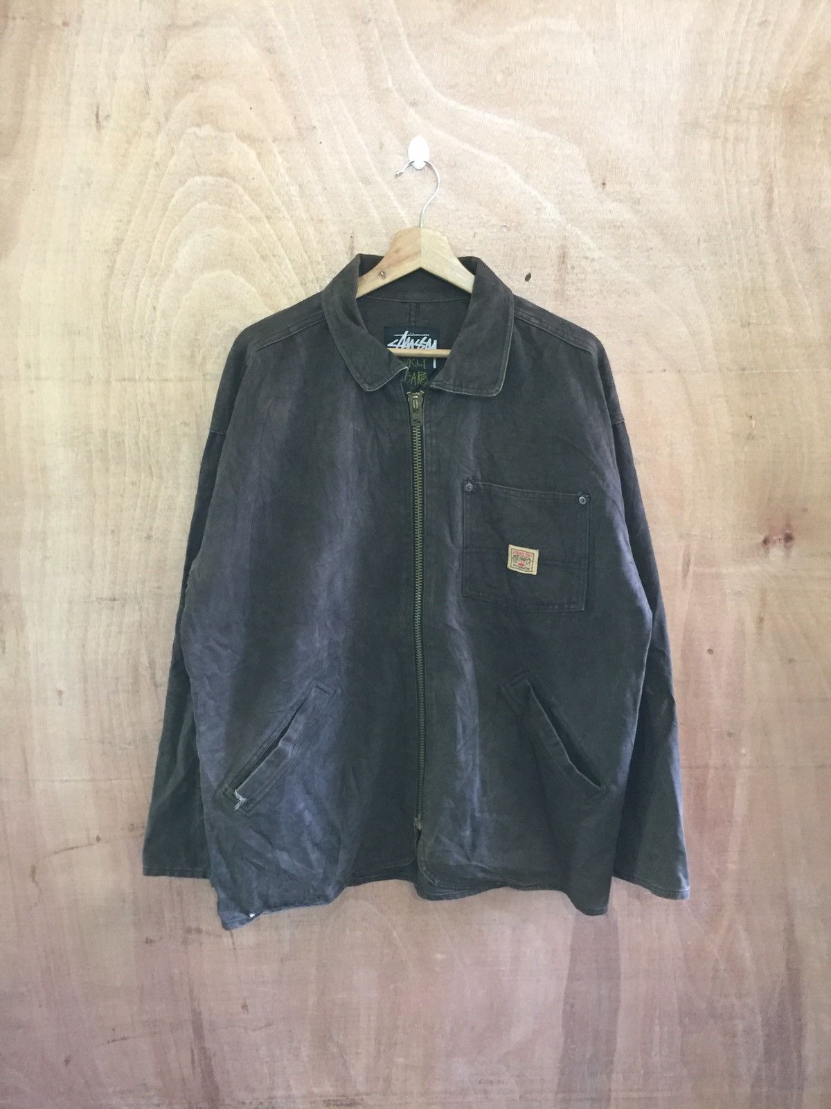 Japanese Brand × Streetwear × Stussy Vintage Stussy Workwear