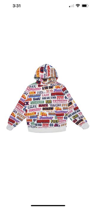 Supreme Hysteric Glamour Supreme Text Hoodie | Grailed