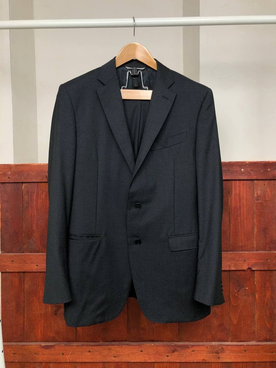 Canali CANALI 52R (L) wool Suit Made in Italy Blazer + Pants | Grailed