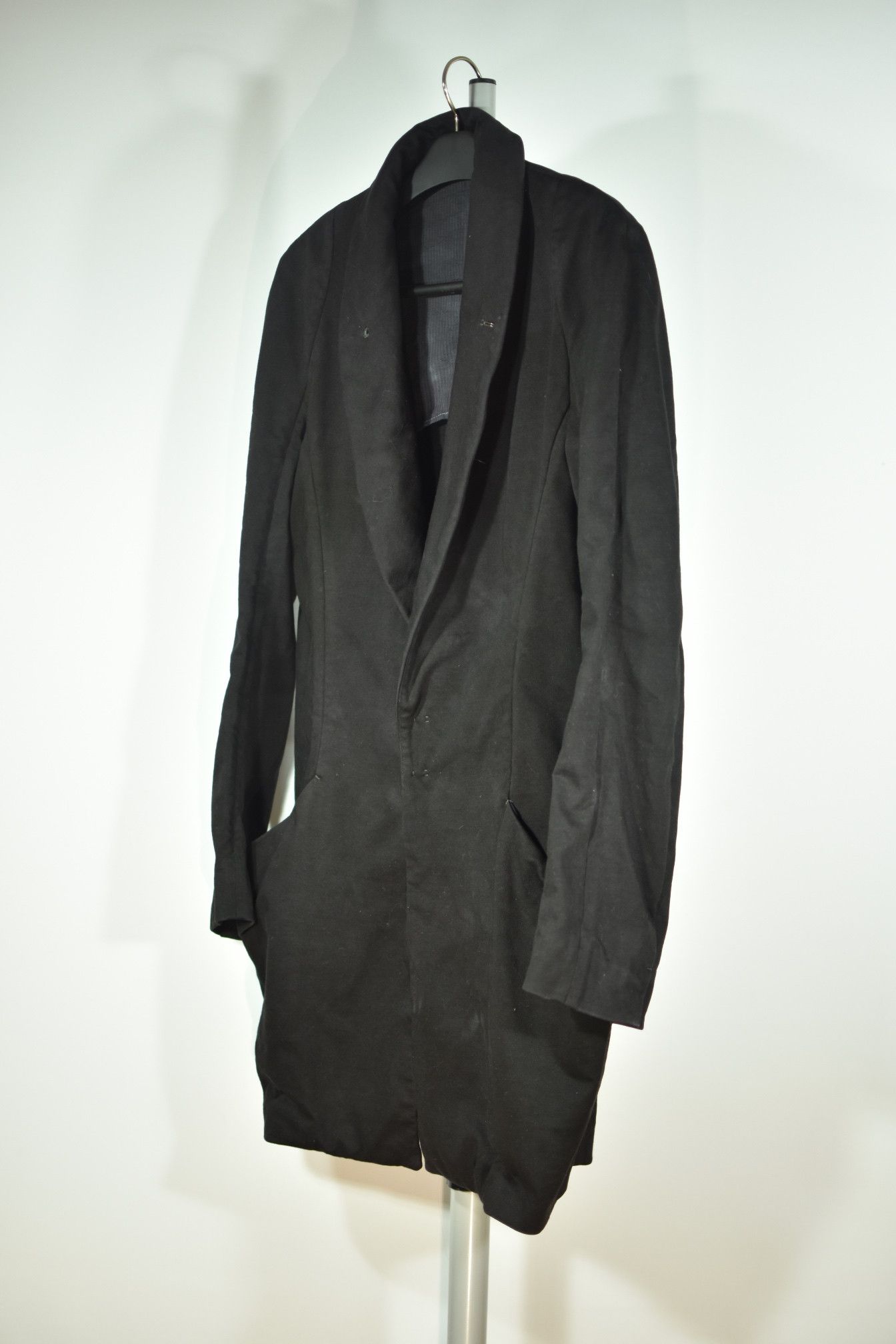 Individual Sentiments Charcoal Heavy Cotton Coat Size US M / EU 48-50 / 2 - 3 Thumbnail