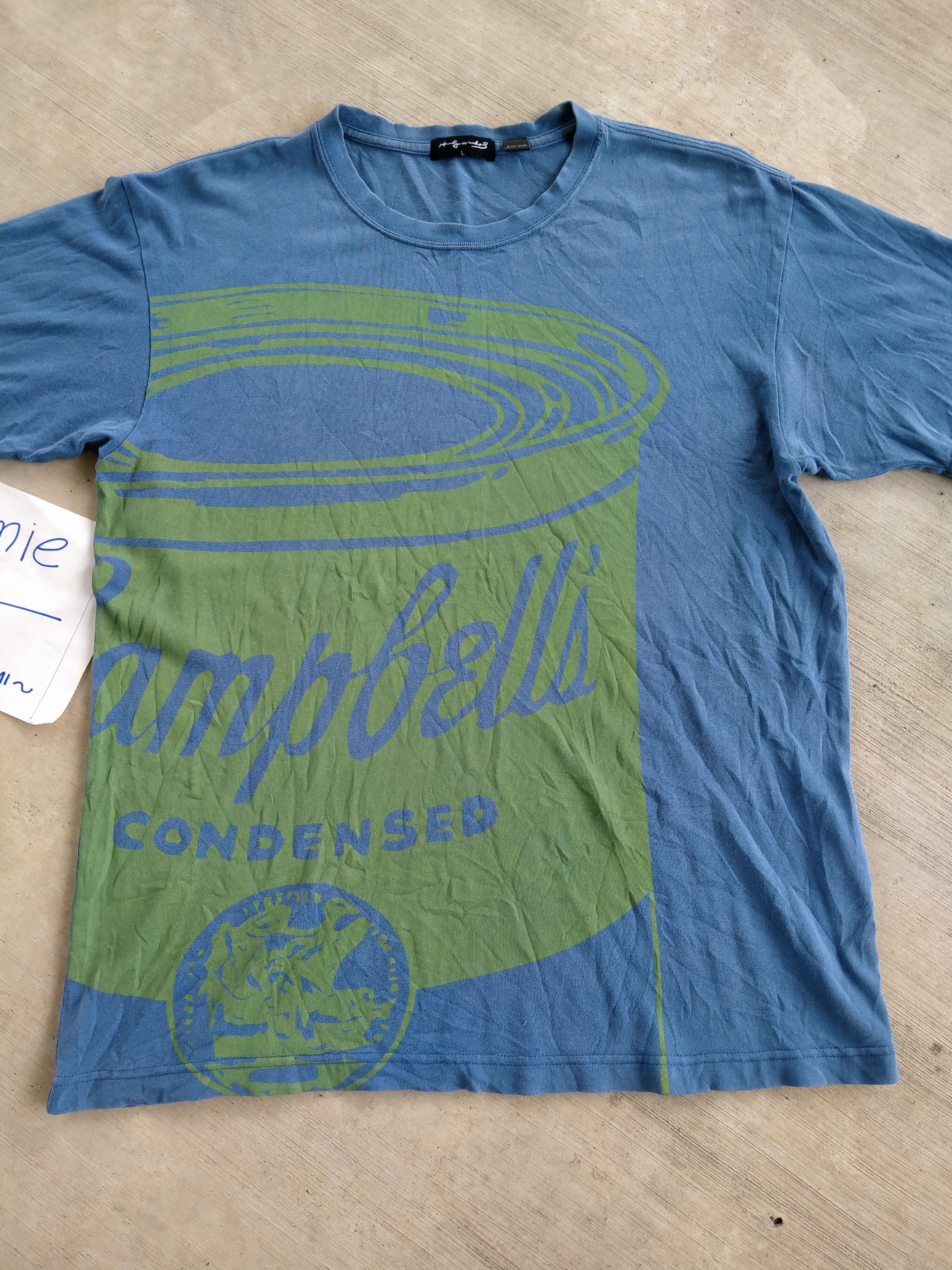 Andy Warhol × Japanese Brand × Uniqlo Andy Warhol Campbell Graphic Tshirt Size US L / EU 52-54 / 3 - 2 Thumbnail