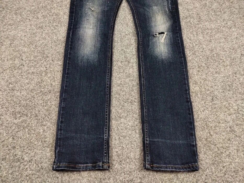 Dsquared2 Authentic Dsquared2 Slim Fit Jeans Distressed Blue Denim Size US 31 - 7 Thumbnail