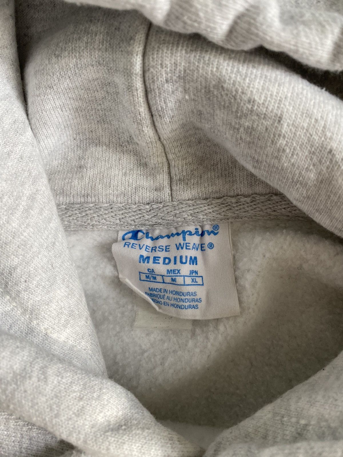 Champion × Vintage Champion Bates College Collegiate Hoodie Heather Grey Medium Size US M / EU 48-50 / 2 - 7 Thumbnail