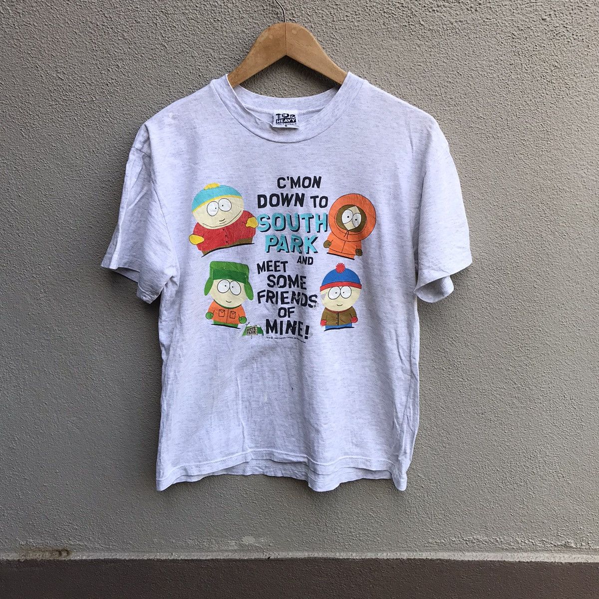 Cartoon Network Vintage 90s SOUTH PARK tee comedy cartoons Size US S / EU 44-46 / 1 - 1 Thumbnail