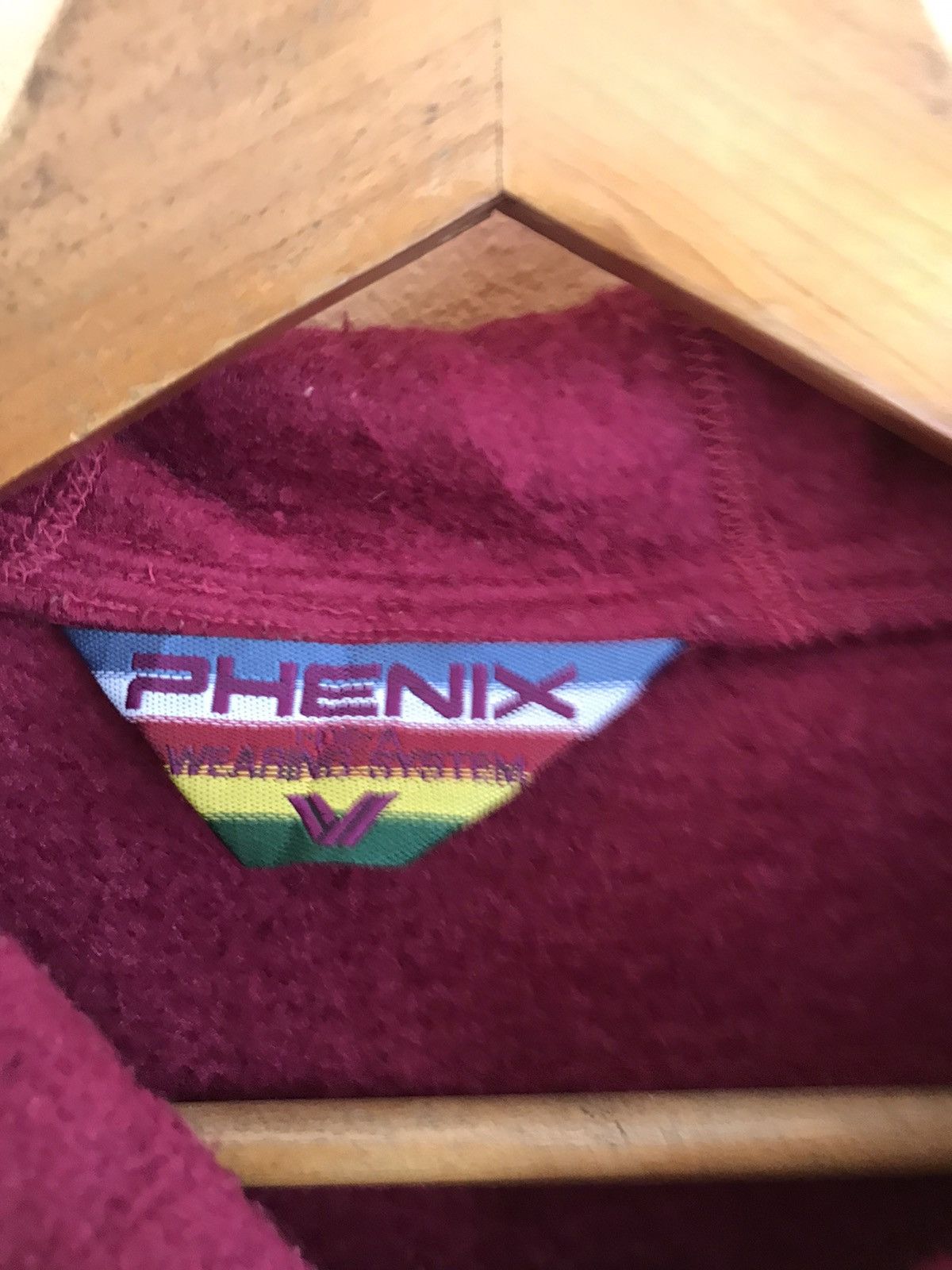 Japanese Brand PHENIX COLORBLOCK FLEECE JACKET Size US M / EU 48-50 / 2 - 8 Thumbnail