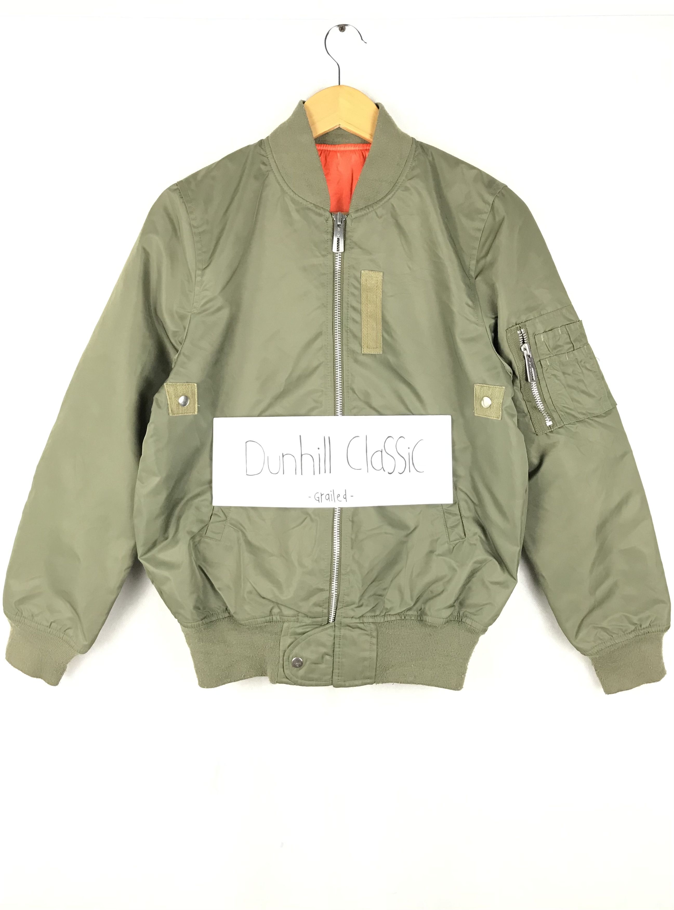 Vintage Sly Military Bomber Flight Jacket Green Army Grailed