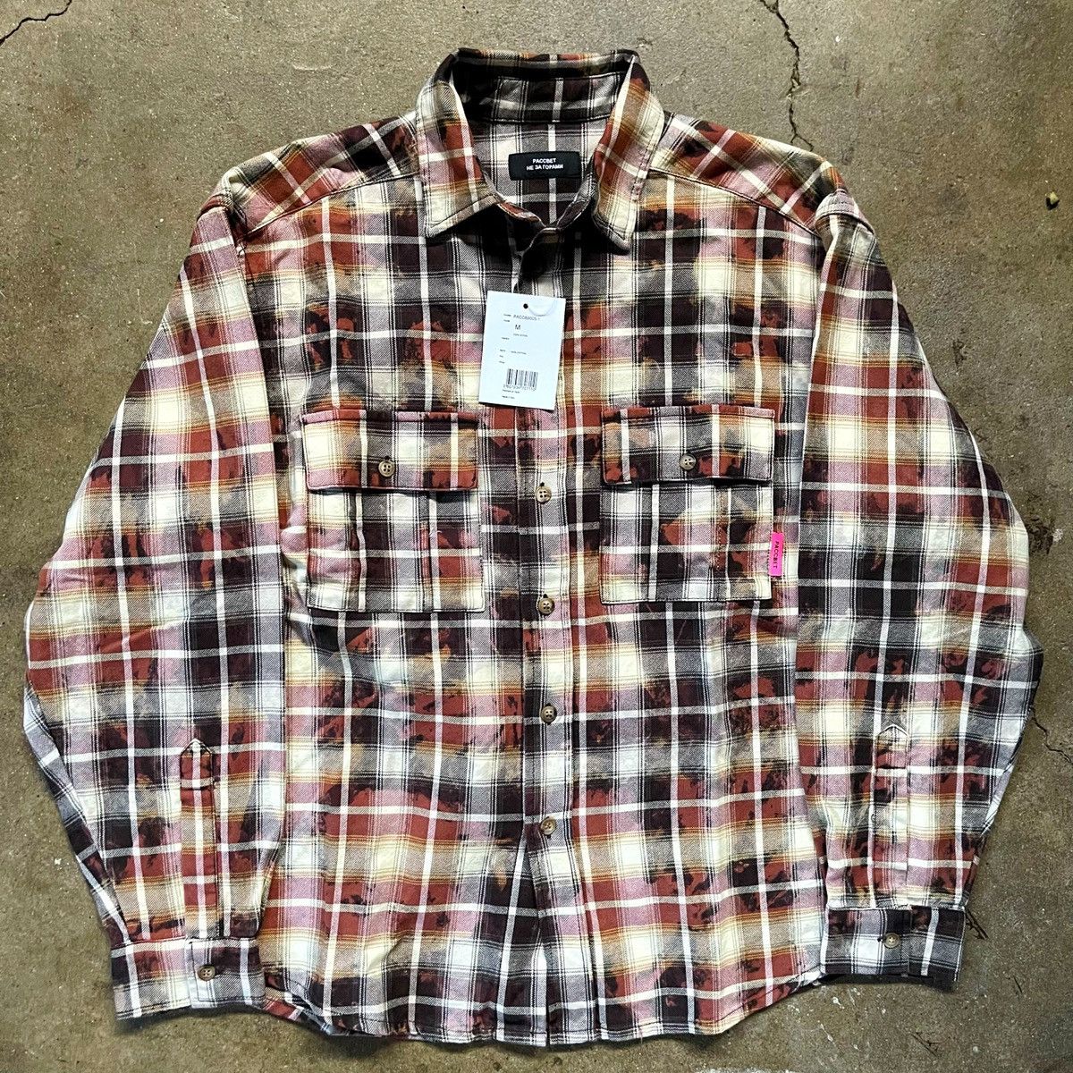 Paccbet SS21 Oversized Bleach Shirt