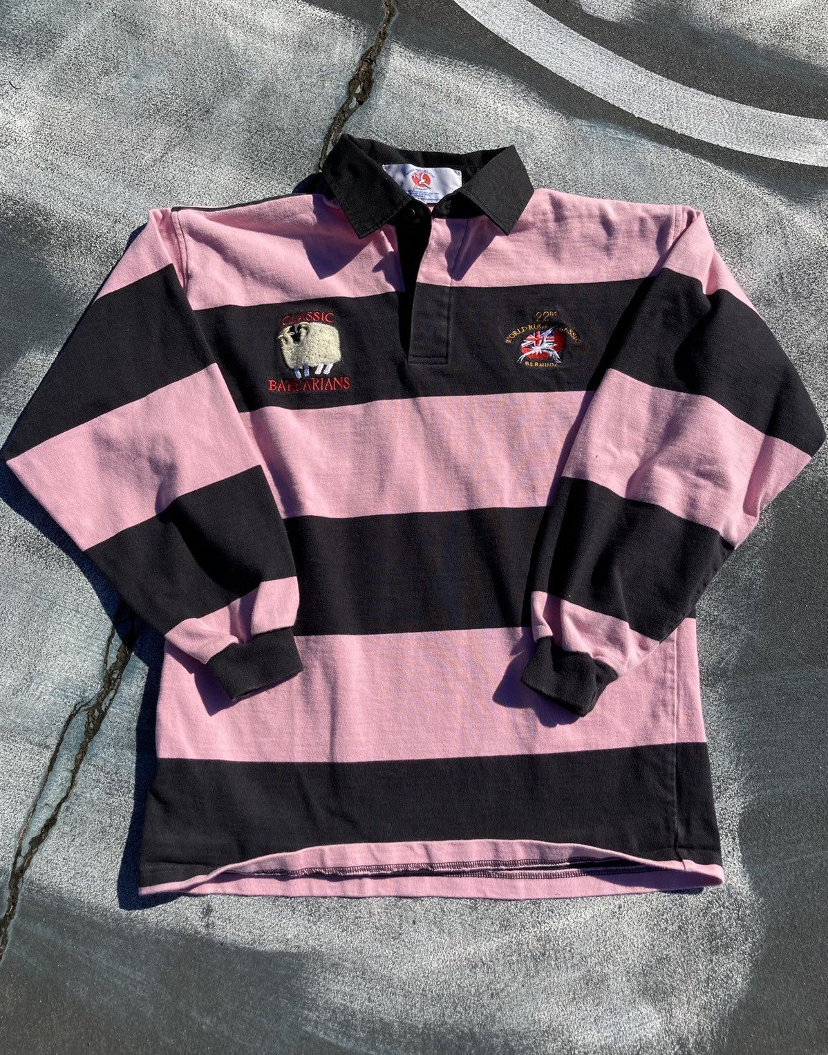 Vintage Vintage Classic Barbarians Rugby Polo Sheep World Classic | Grailed