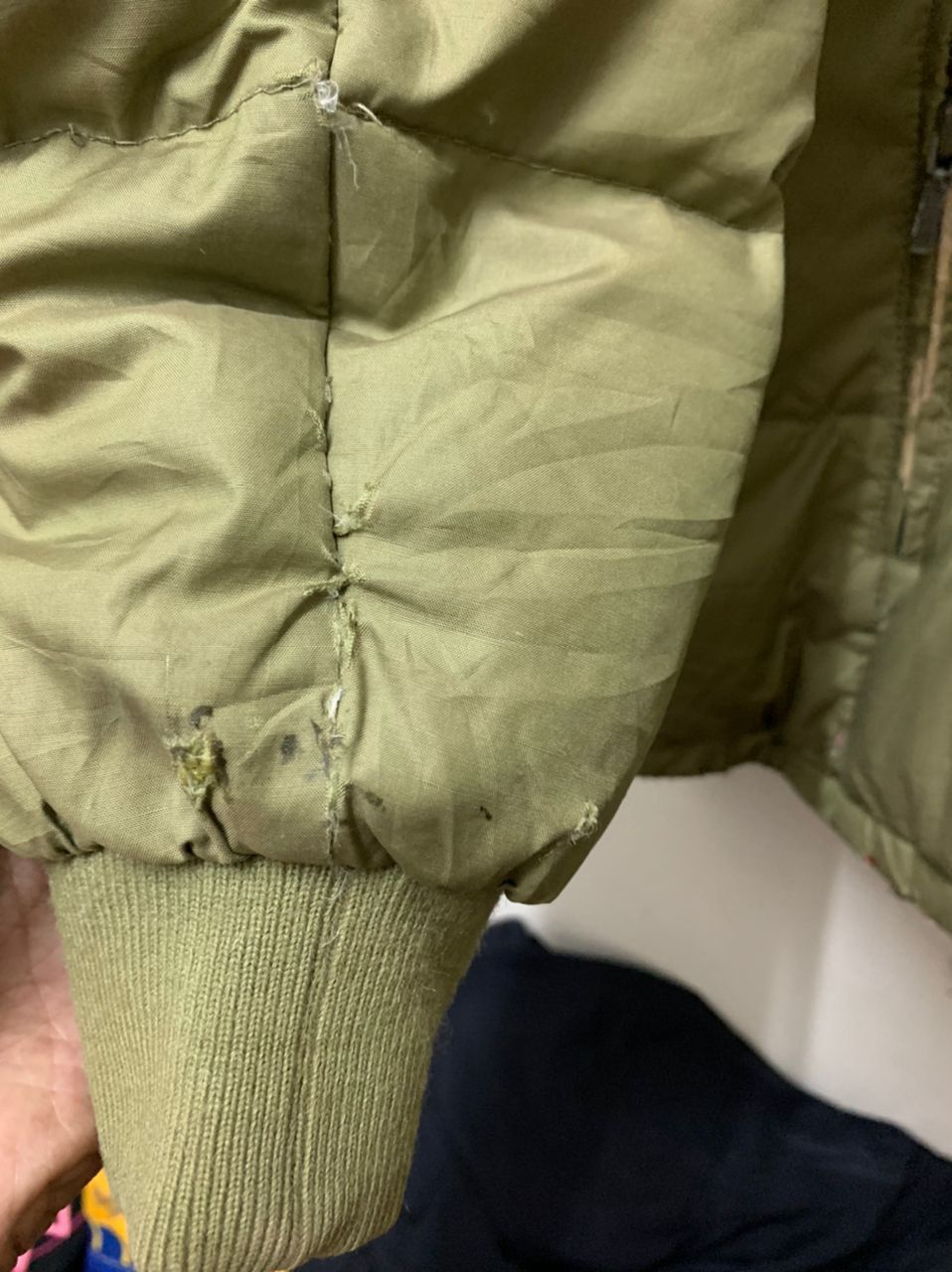 Moncler Vintage Moncler Asics Puffer Down Jacket Distressed Size US L / EU 52-54 / 3 - 4 Thumbnail