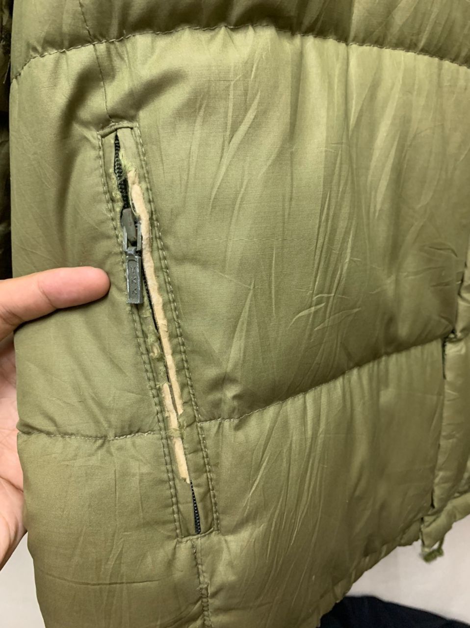 Moncler Vintage Moncler Asics Puffer Down Jacket Distressed Size US L / EU 52-54 / 3 - 14 Thumbnail