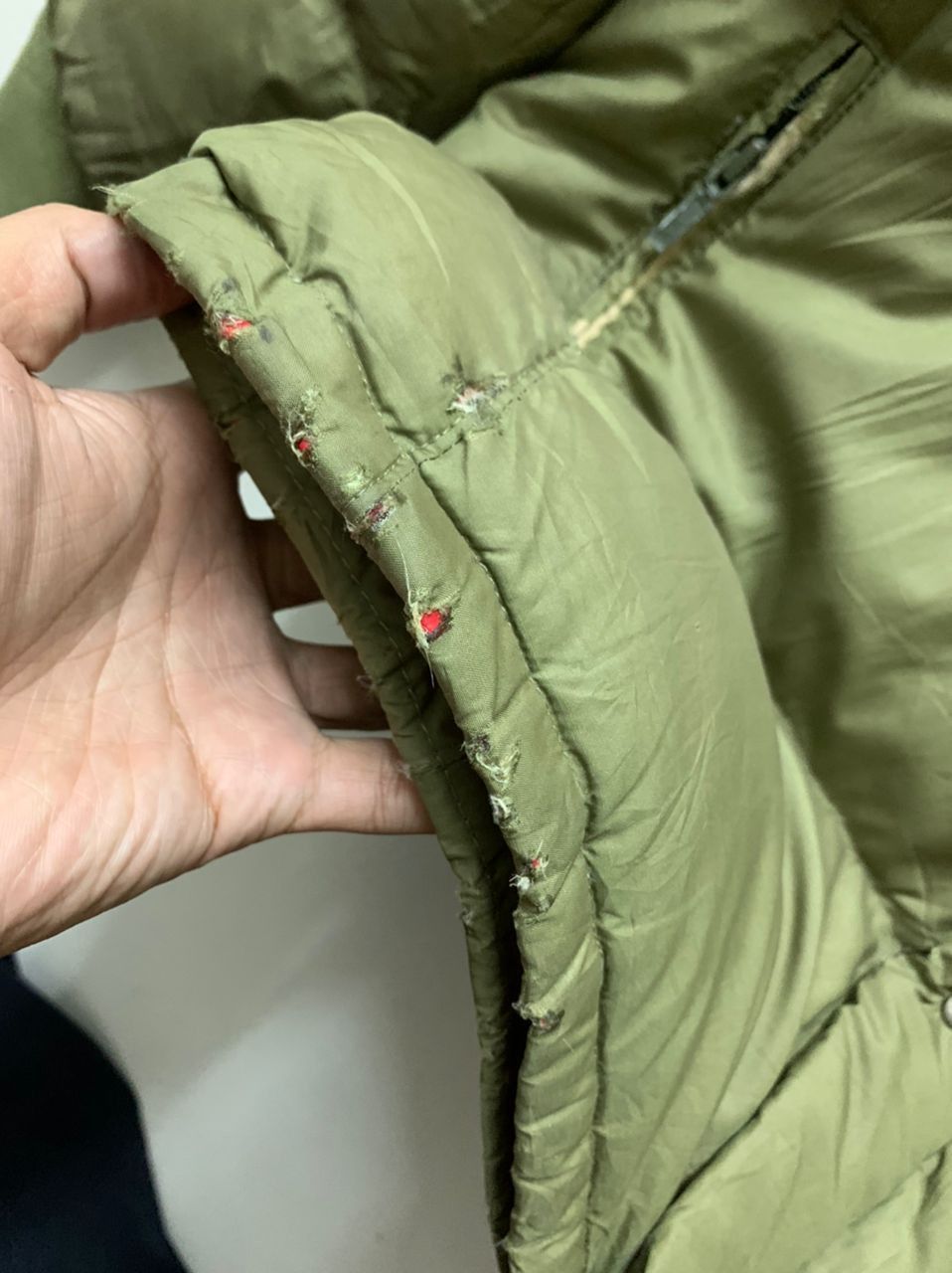 Moncler Vintage Moncler Asics Puffer Down Jacket Distressed Size US L / EU 52-54 / 3 - 10 Thumbnail