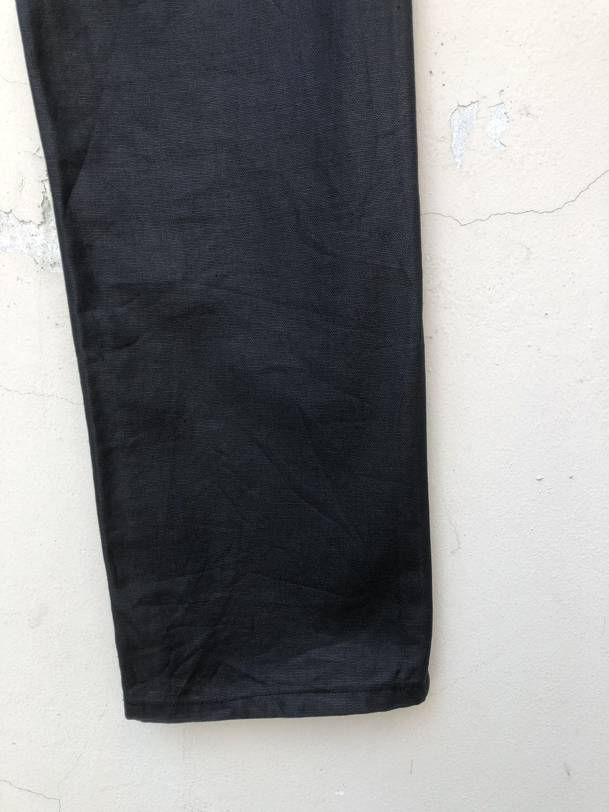 Beams Plus Vintage 1990s Beams Japan Coated Black Jeans Size US 32 / EU 48 - 17 Thumbnail