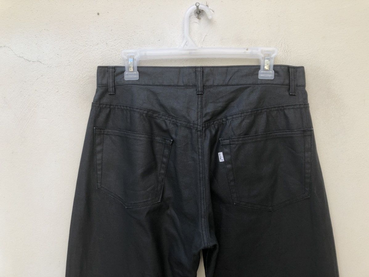 Beams Plus Vintage 1990s Beams Japan Coated Black Jeans Size US 32 / EU 48 - 10 Thumbnail