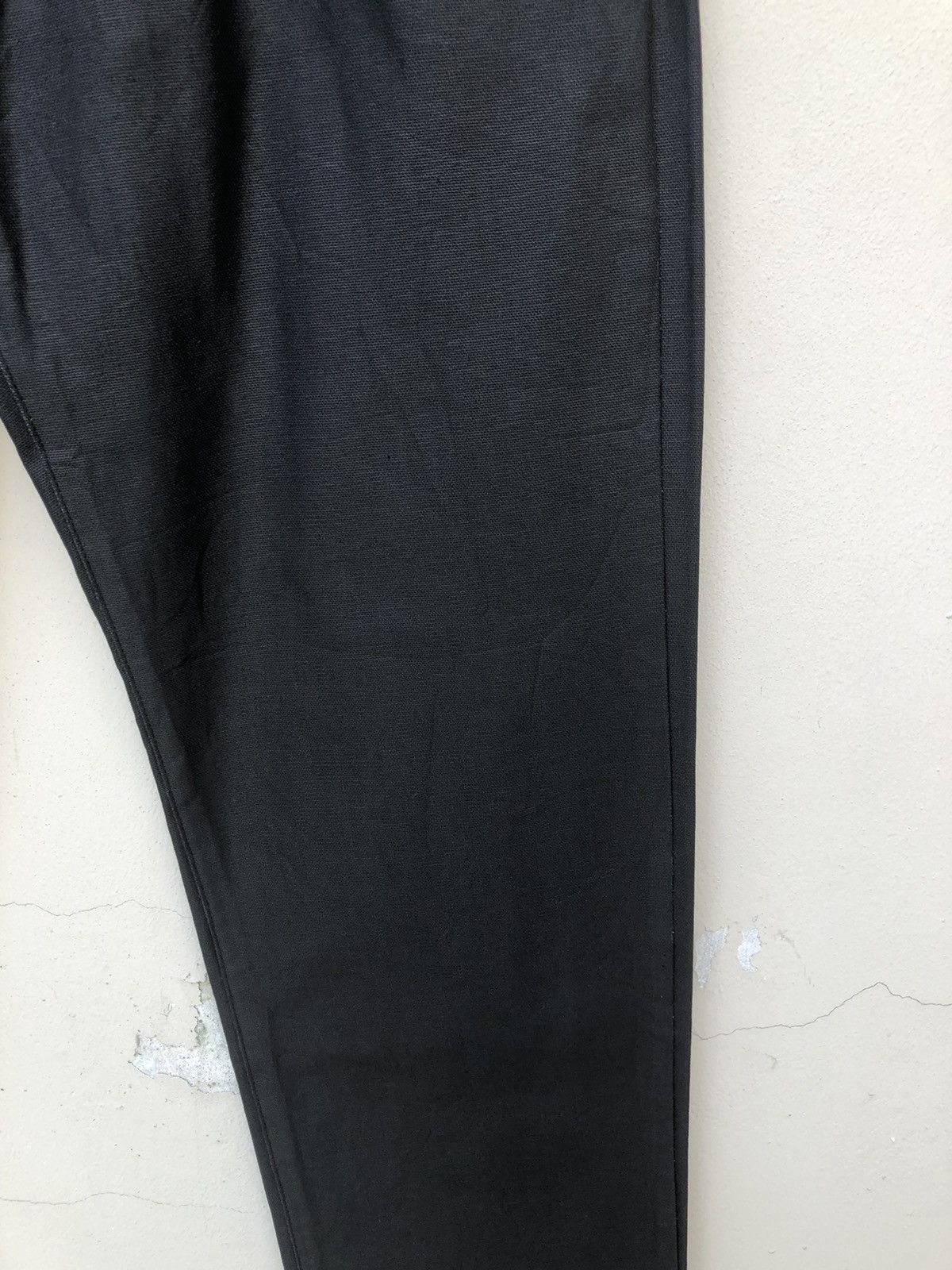 Beams Plus Vintage 1990s Beams Japan Coated Black Jeans Size US 32 / EU 48 - 7 Thumbnail