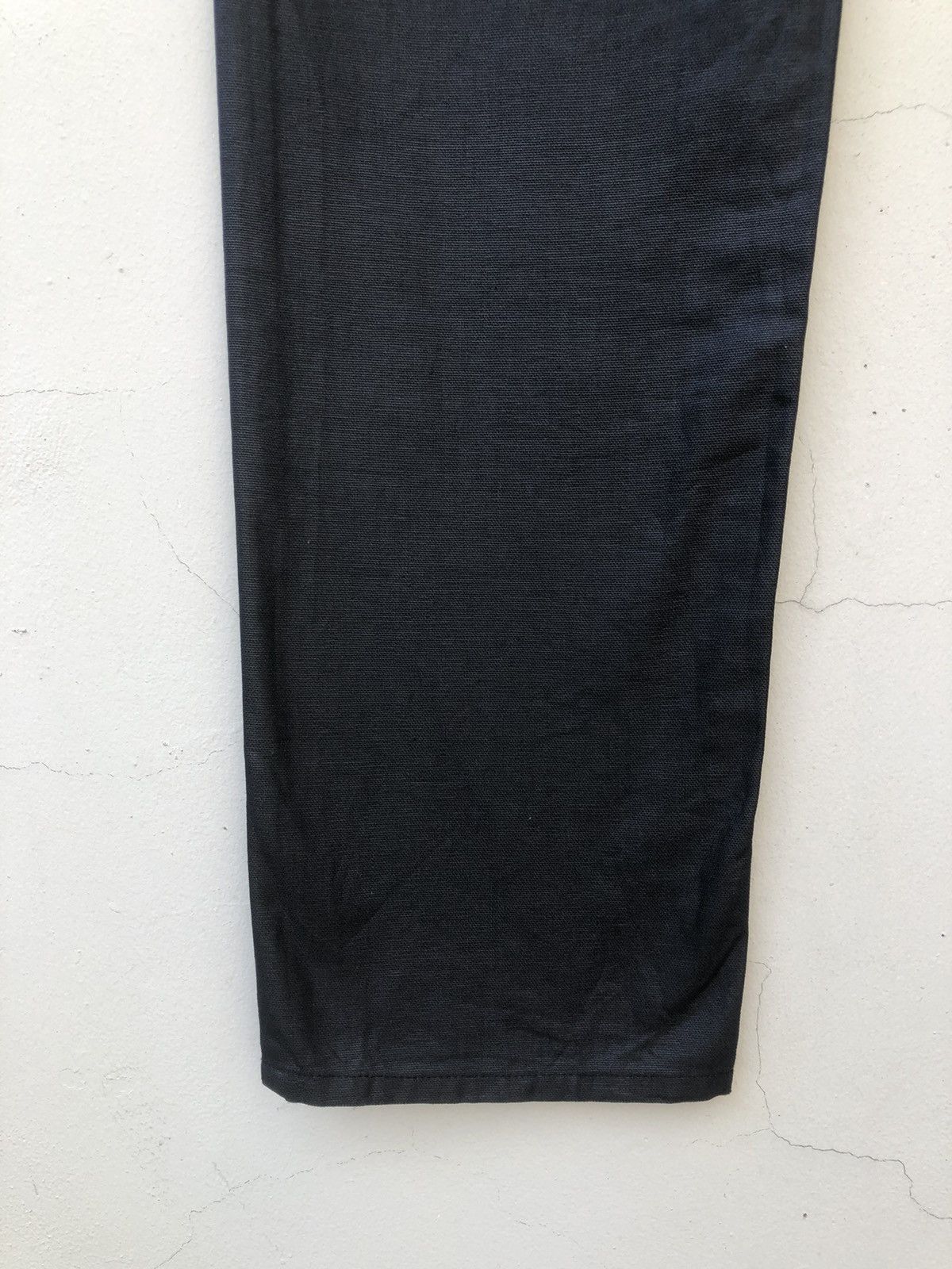 Beams Plus Vintage 1990s Beams Japan Coated Black Jeans Size US 32 / EU 48 - 13 Thumbnail