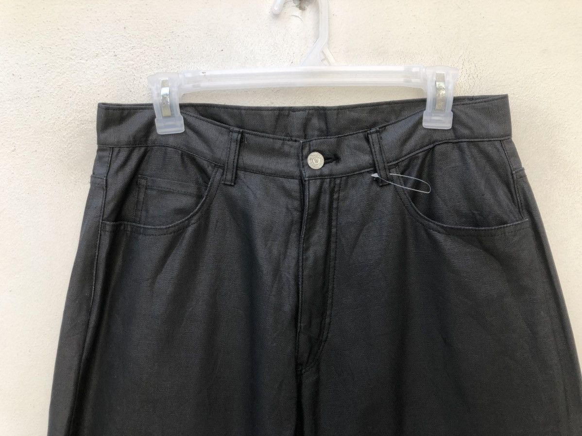 Beams Plus Vintage 1990s Beams Japan Coated Black Jeans Size US 32 / EU 48 - 2 Thumbnail