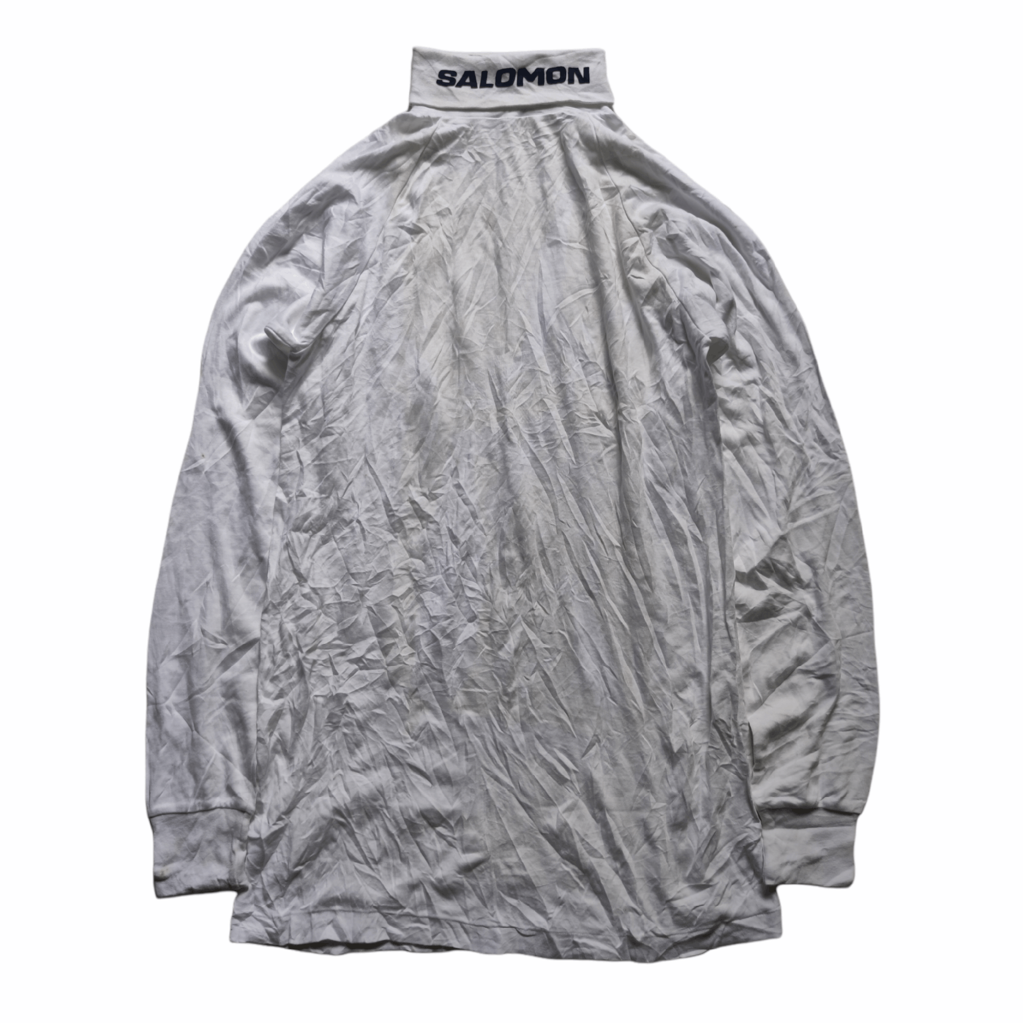 Vintage Salomon Big Logo Turtleneck Long Sleeve T Shirt