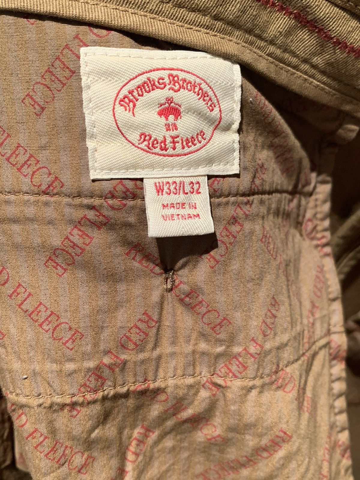 Brooks Brothers *RARE* New Brooks Brothers Red Fleece Slim Pants - 33 x 32 Size US 33 - 9 Thumbnail