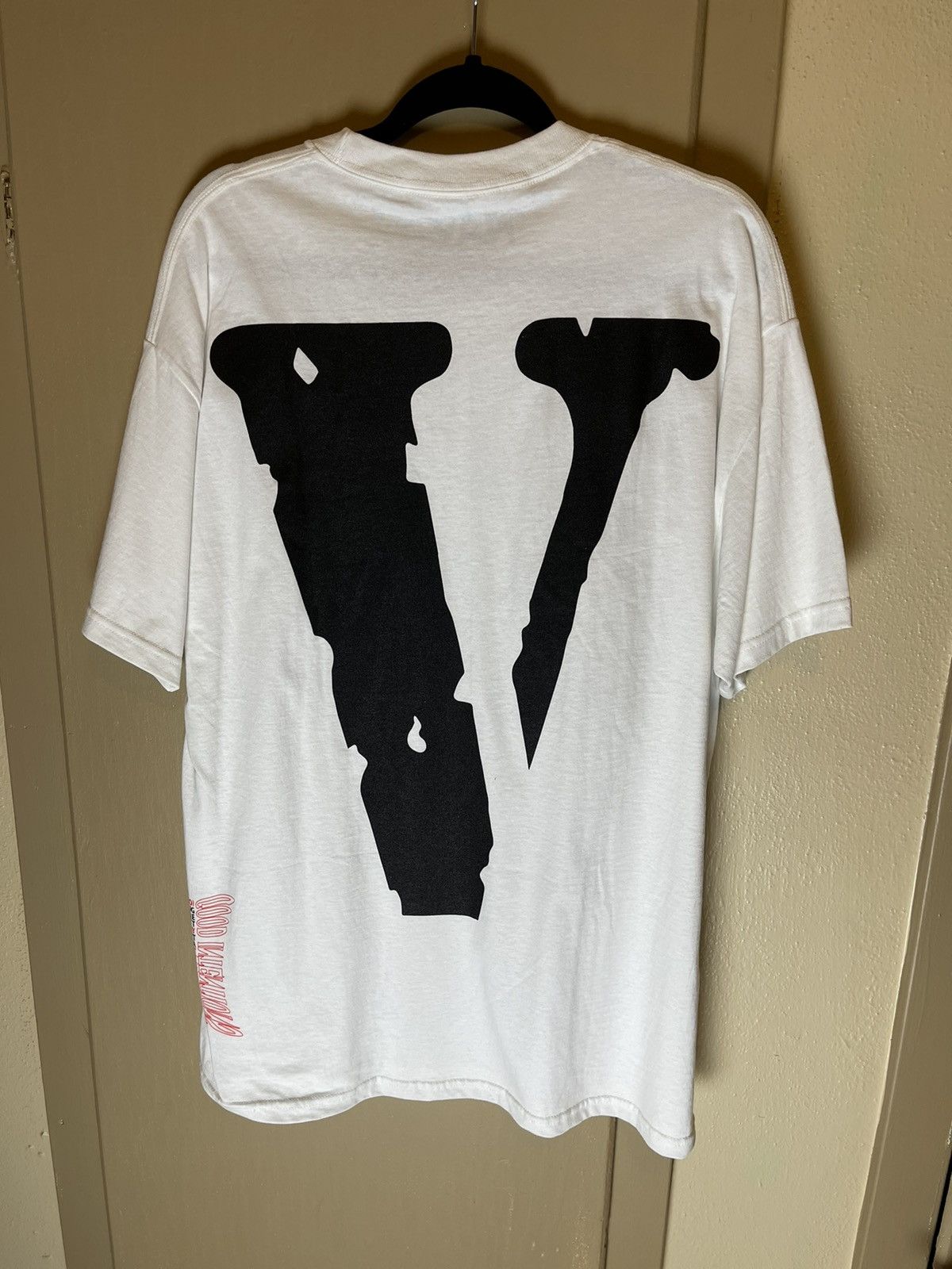 NAV × Vlone Nav x Vlone Dead Tee White / Black | Grailed