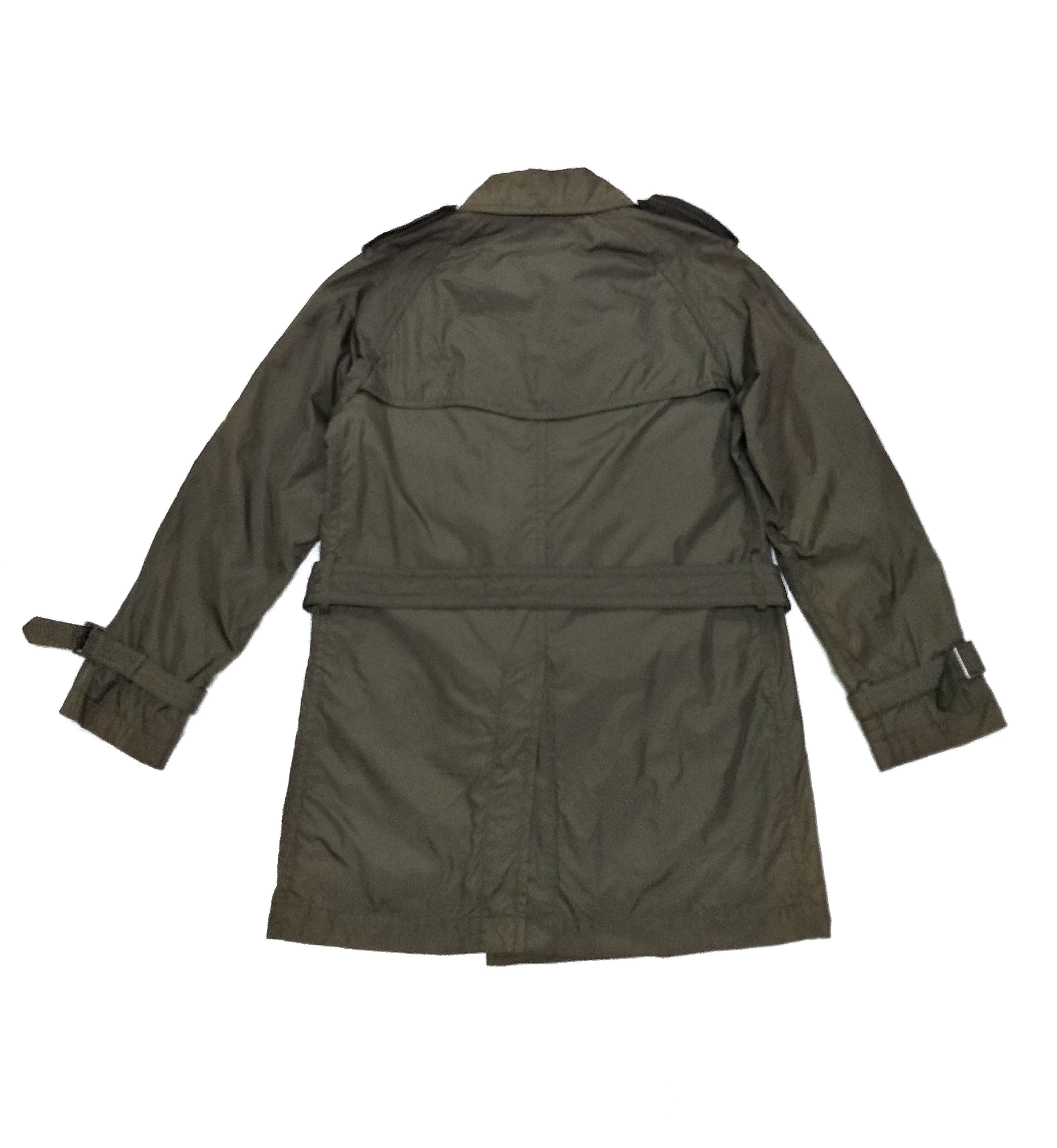 Comme des Garcons 08 Junya Watanabe Man CDG Olive Army Double Breast Coat Size US S / EU 44-46 / 1 - 2 Thumbnail