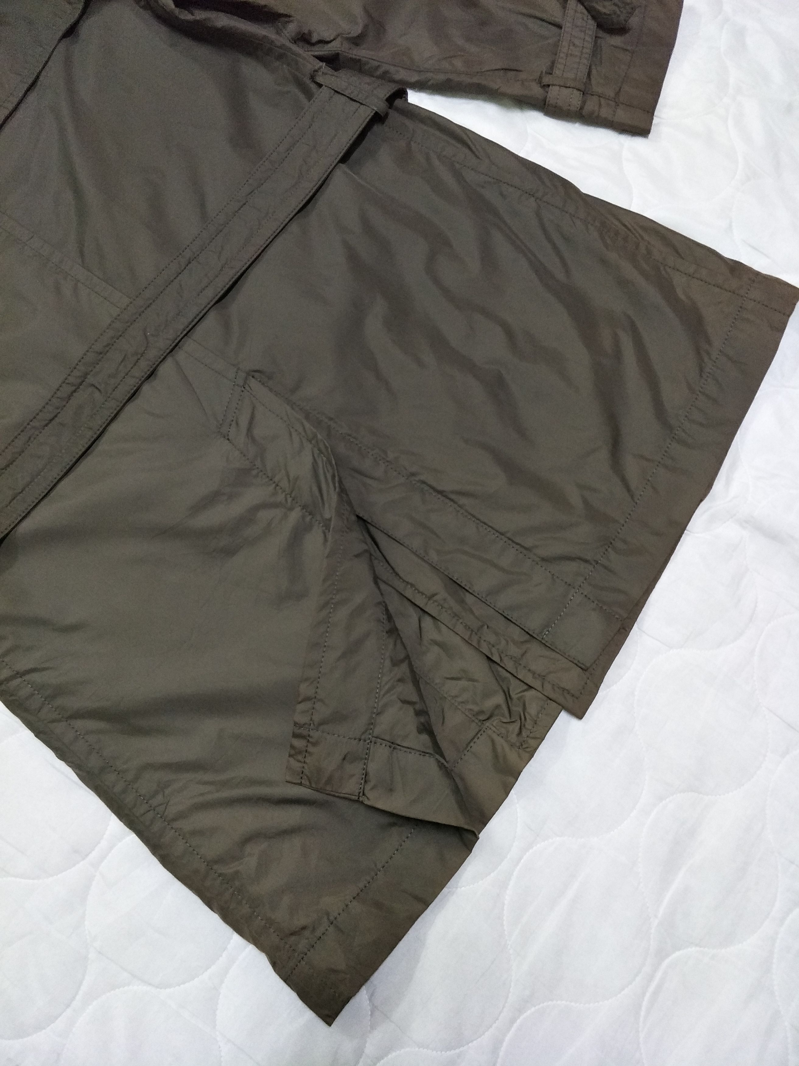 Comme des Garcons 08 Junya Watanabe Man CDG Olive Army Double Breast Coat Size US S / EU 44-46 / 1 - 11 Thumbnail