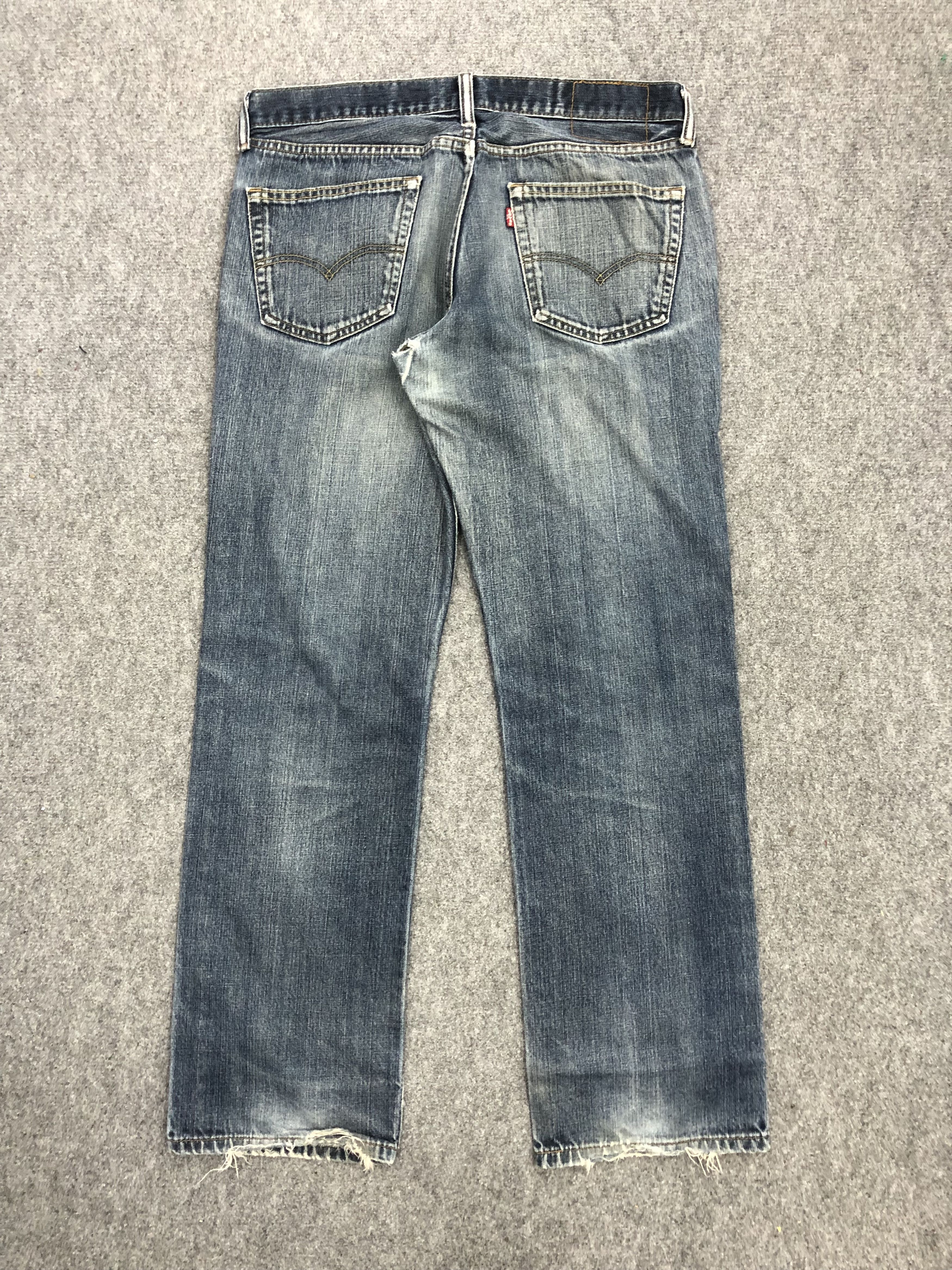 Levi's Vintage Levis 559 Denim DP1306 Size US 35 - 3 Thumbnail