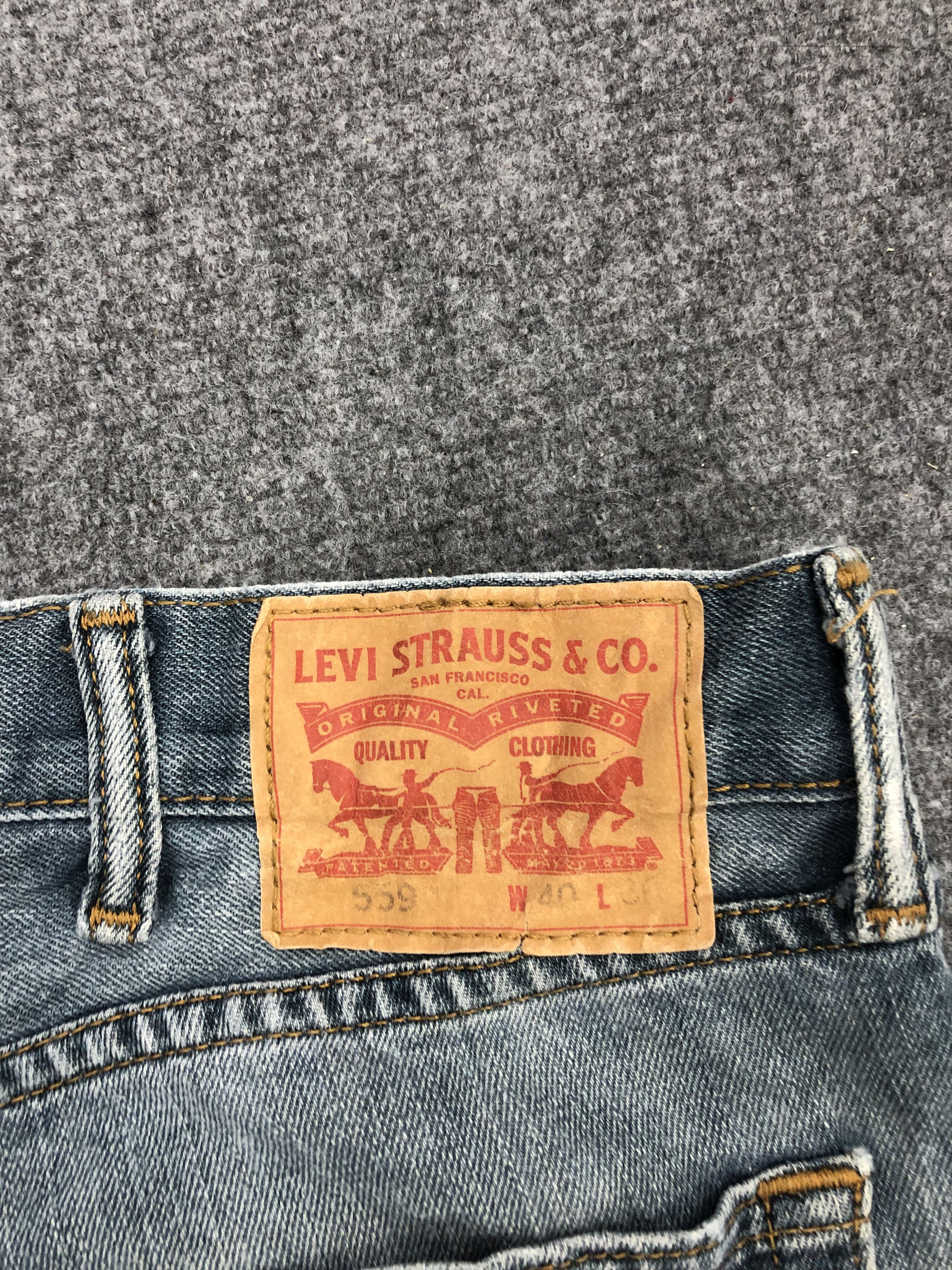 Levi's Vintage Levis 559 Sun Faded Denim DP1309 Size US 42 / EU 58 - 5 Thumbnail