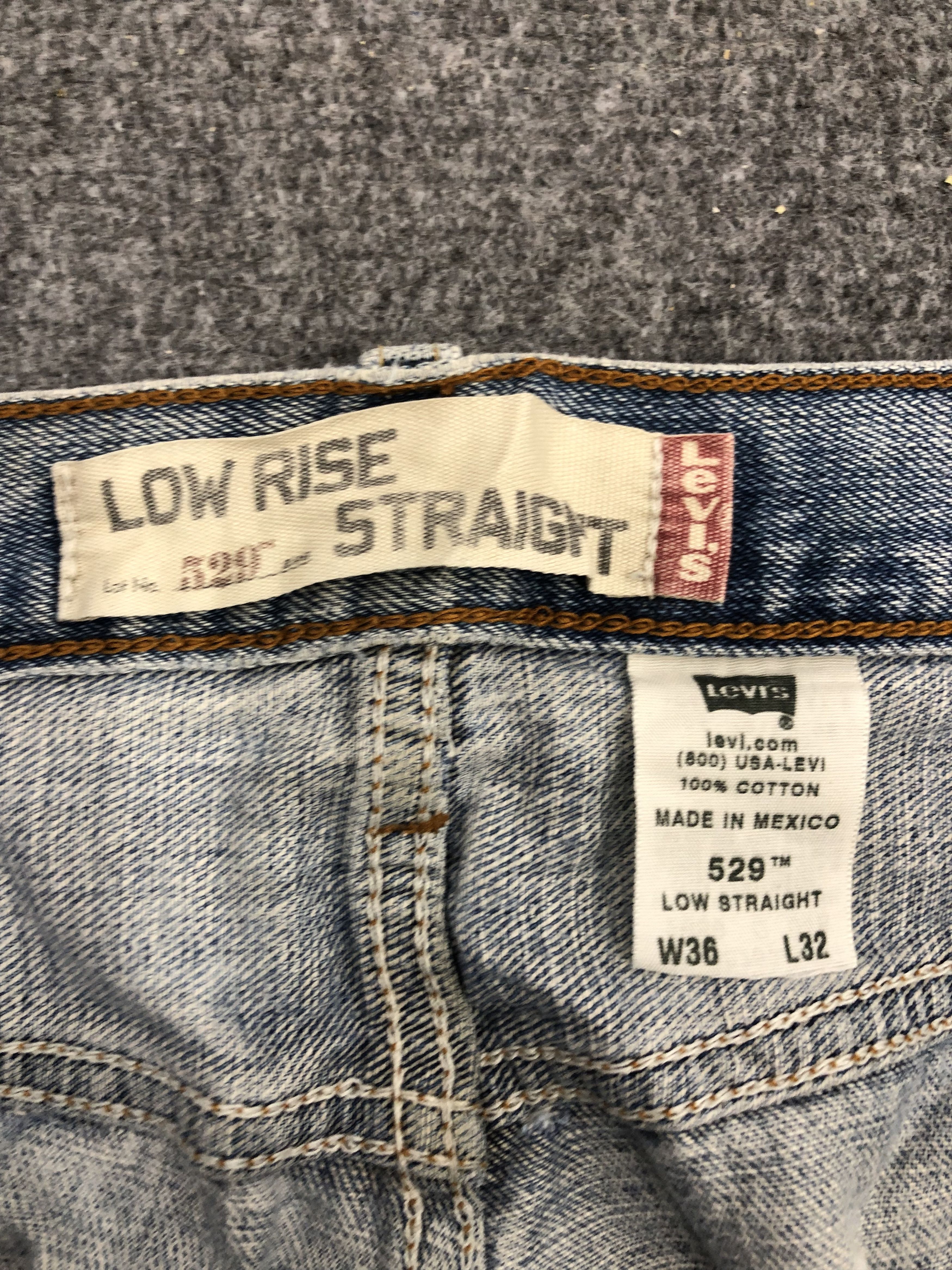 Levi's Vintage Levis 529 Denim DP1310 Size US 38 / EU 54 - 7 Thumbnail