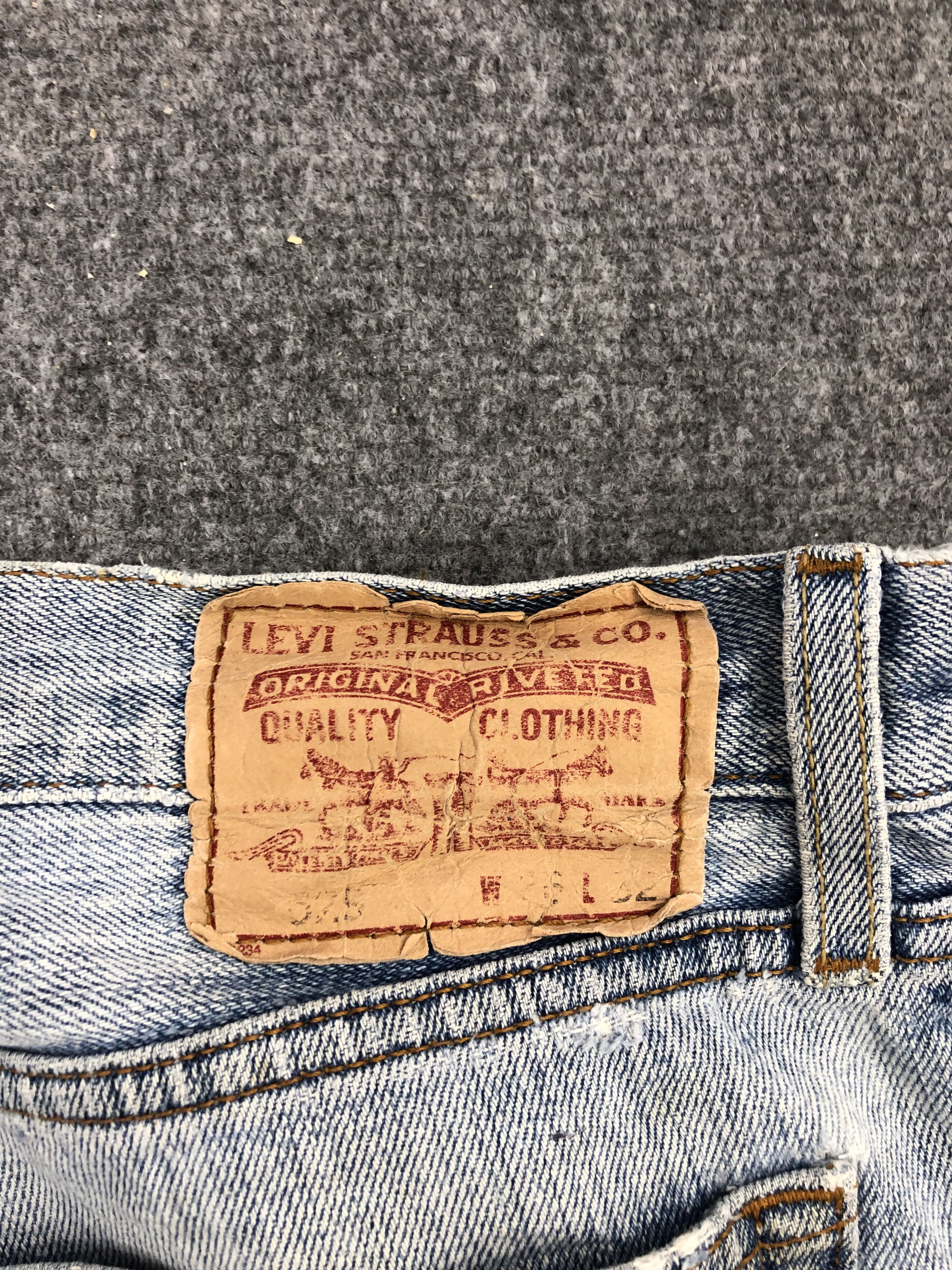Levi's Vintage Levis 529 Denim DP1310 Size US 38 / EU 54 - 5 Thumbnail