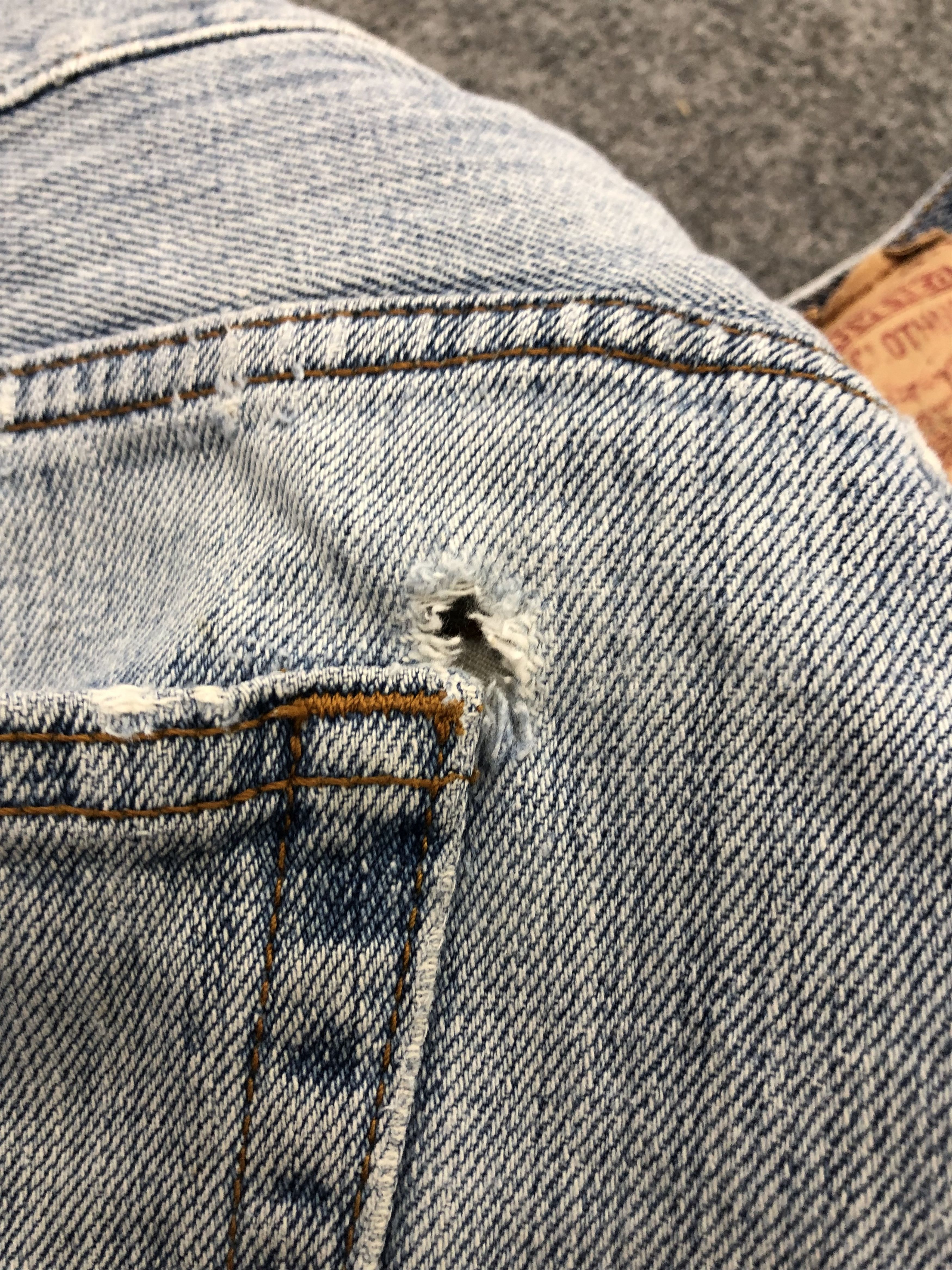 Levi's Vintage Levis 529 Denim DP1310 Size US 38 / EU 54 - 13 Thumbnail