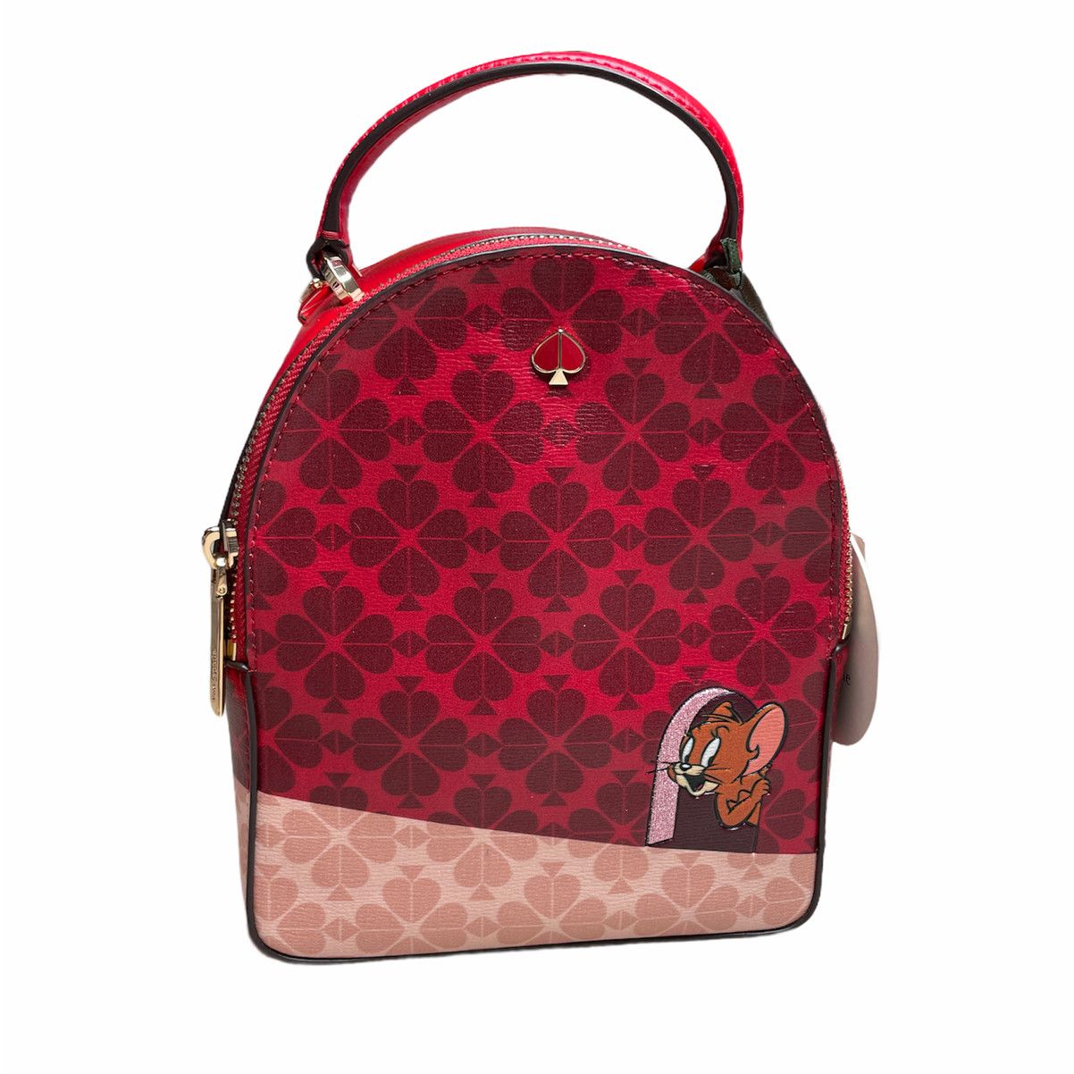 Kate Spade kate spade tom and jerry mini convertible backpack Red Grailed