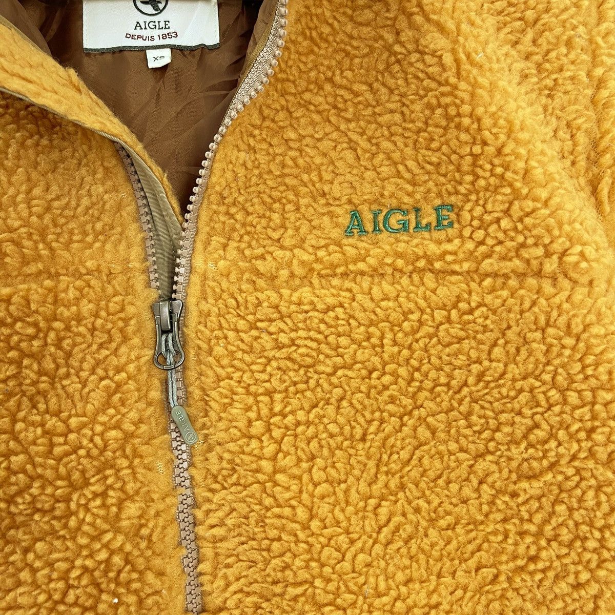 Aigle Vintage 90s Aigle Zipper Fleece Size S Size US S / EU 44-46 / 1 - 5 Thumbnail