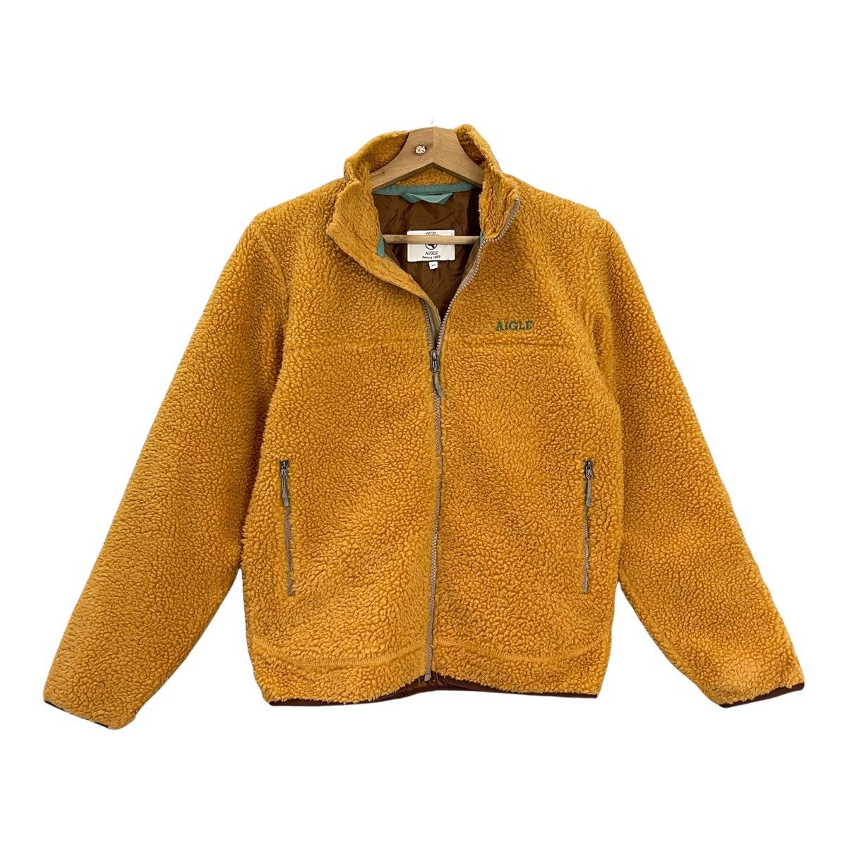 Aigle Vintage 90s Aigle Zipper Fleece Size S Size US S / EU 44-46 / 1 - 1 Thumbnail