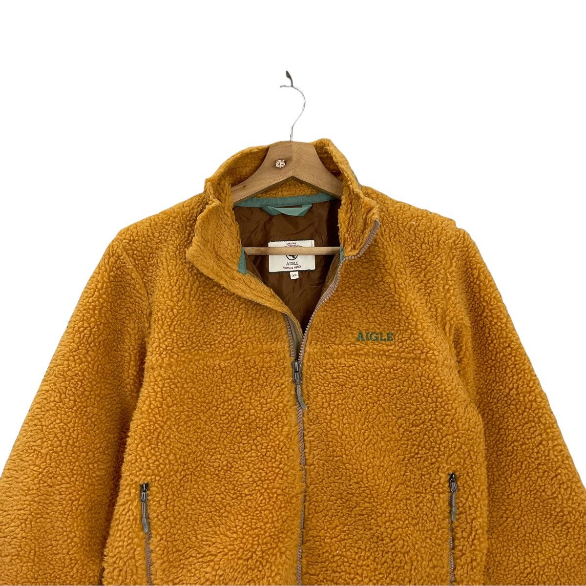 Aigle Vintage 90s Aigle Zipper Fleece Size S Size US S / EU 44-46 / 1 - 4 Thumbnail