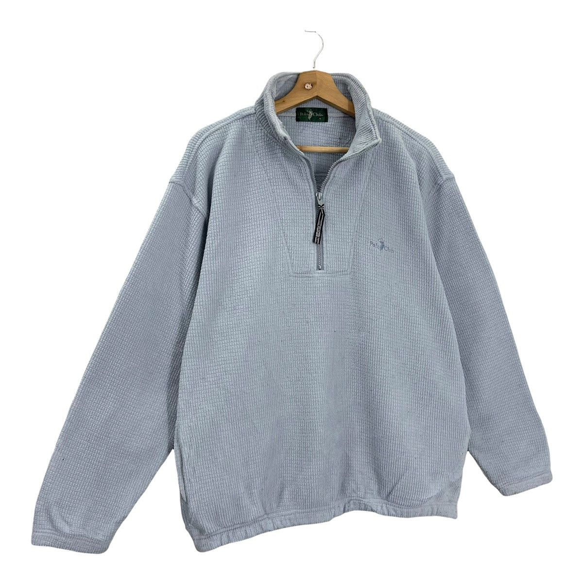 Japanese Brand Vintage 90s Polo Club Halfzip Sweater Size L Size US L / EU 52-54 / 3 - 2 Thumbnail