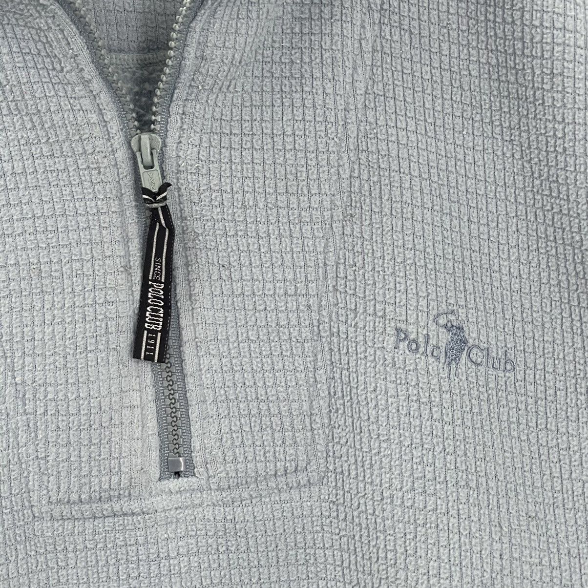 Japanese Brand Vintage 90s Polo Club Halfzip Sweater Size L Size US L / EU 52-54 / 3 - 6 Thumbnail