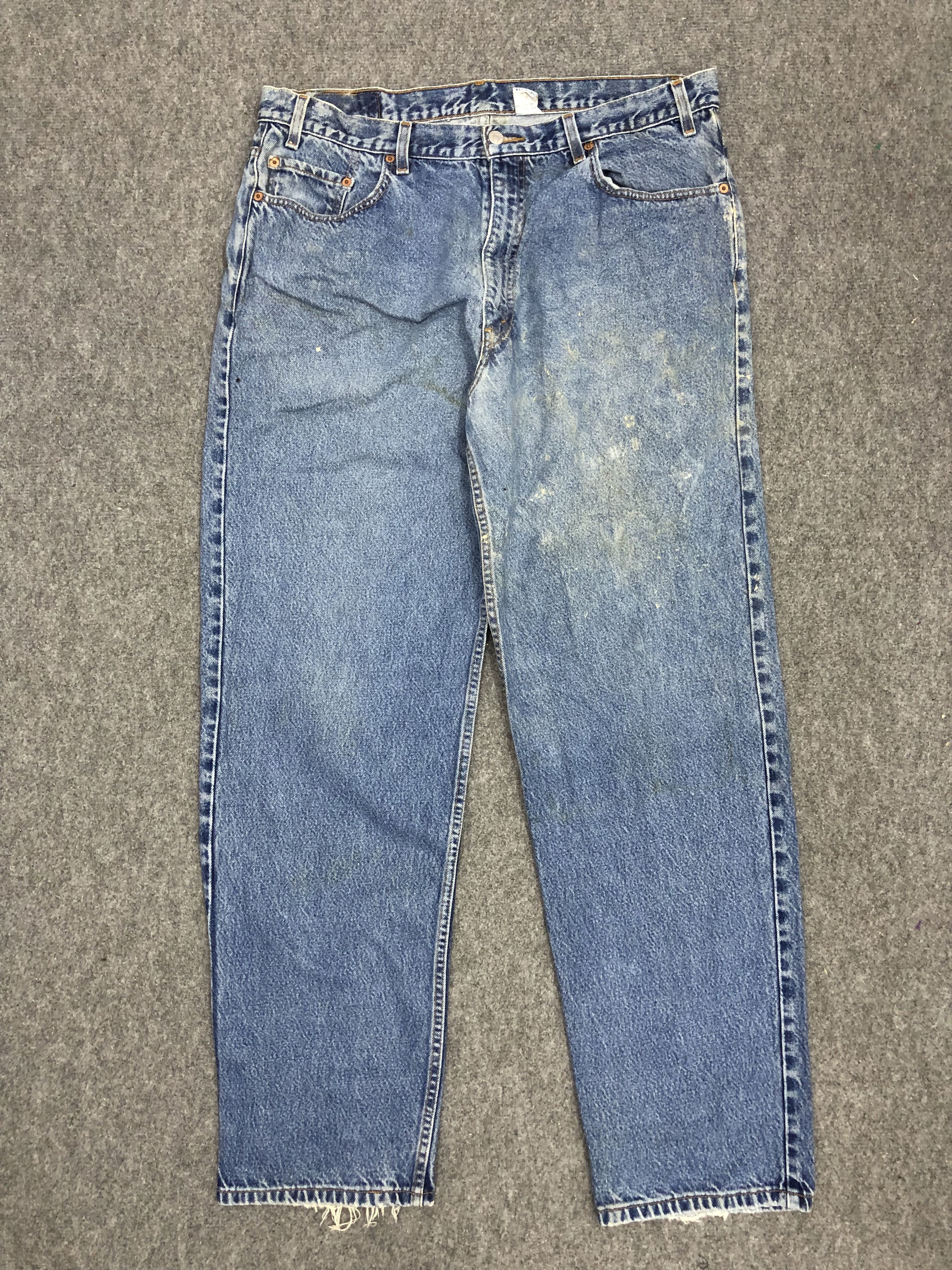 Levi's Vintage Levis 550 Denim DP1297 Size US 38 / EU 54 - 1 Thumbnail