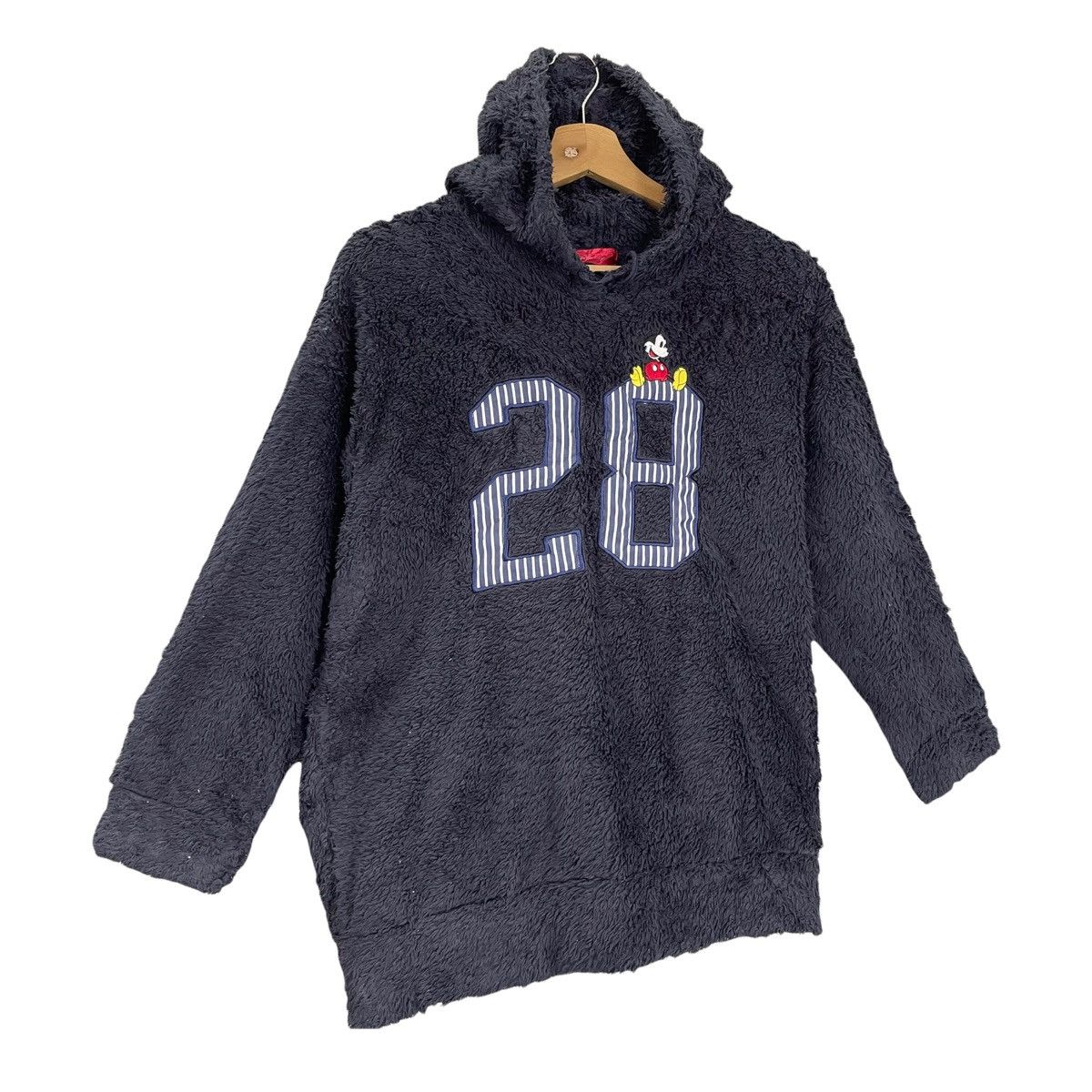 Disney Mickey Mouse Big Logo Pullover Crewneck Fleece Hoodies Size US M / EU 48-50 / 2 - 2 Thumbnail