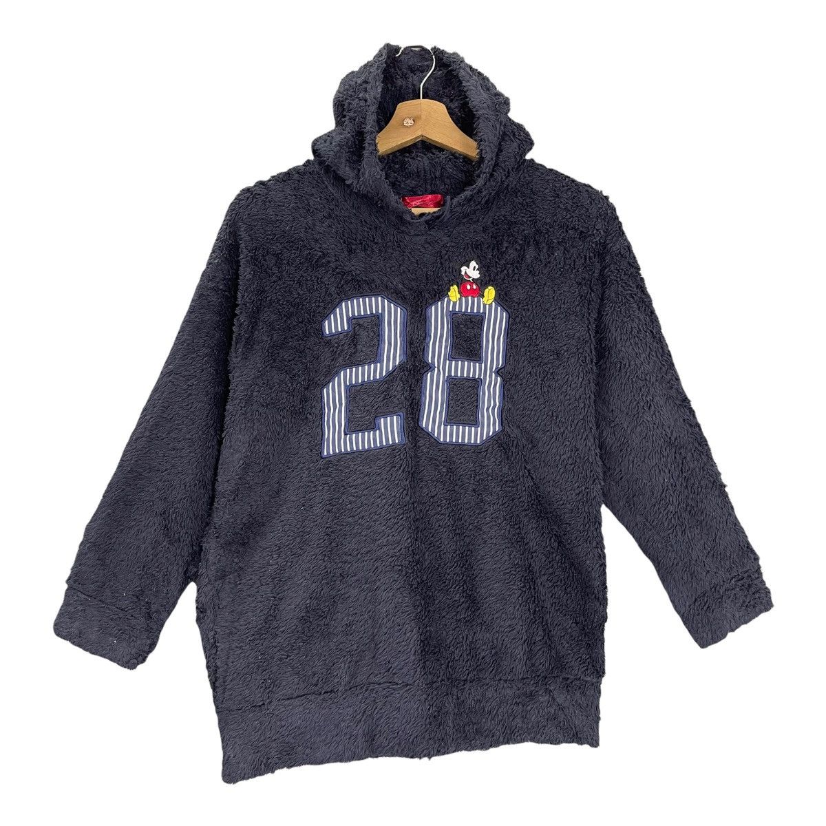 Disney Mickey Mouse Big Logo Pullover Crewneck Fleece Hoodies Size US M / EU 48-50 / 2 - 1 Thumbnail