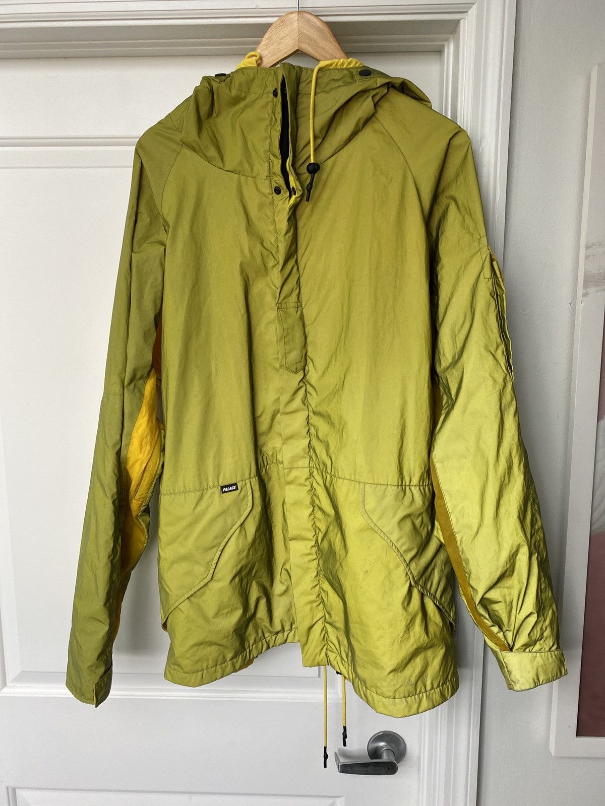 Palace Palace Deflector Jacket Yellow XL | Grailed