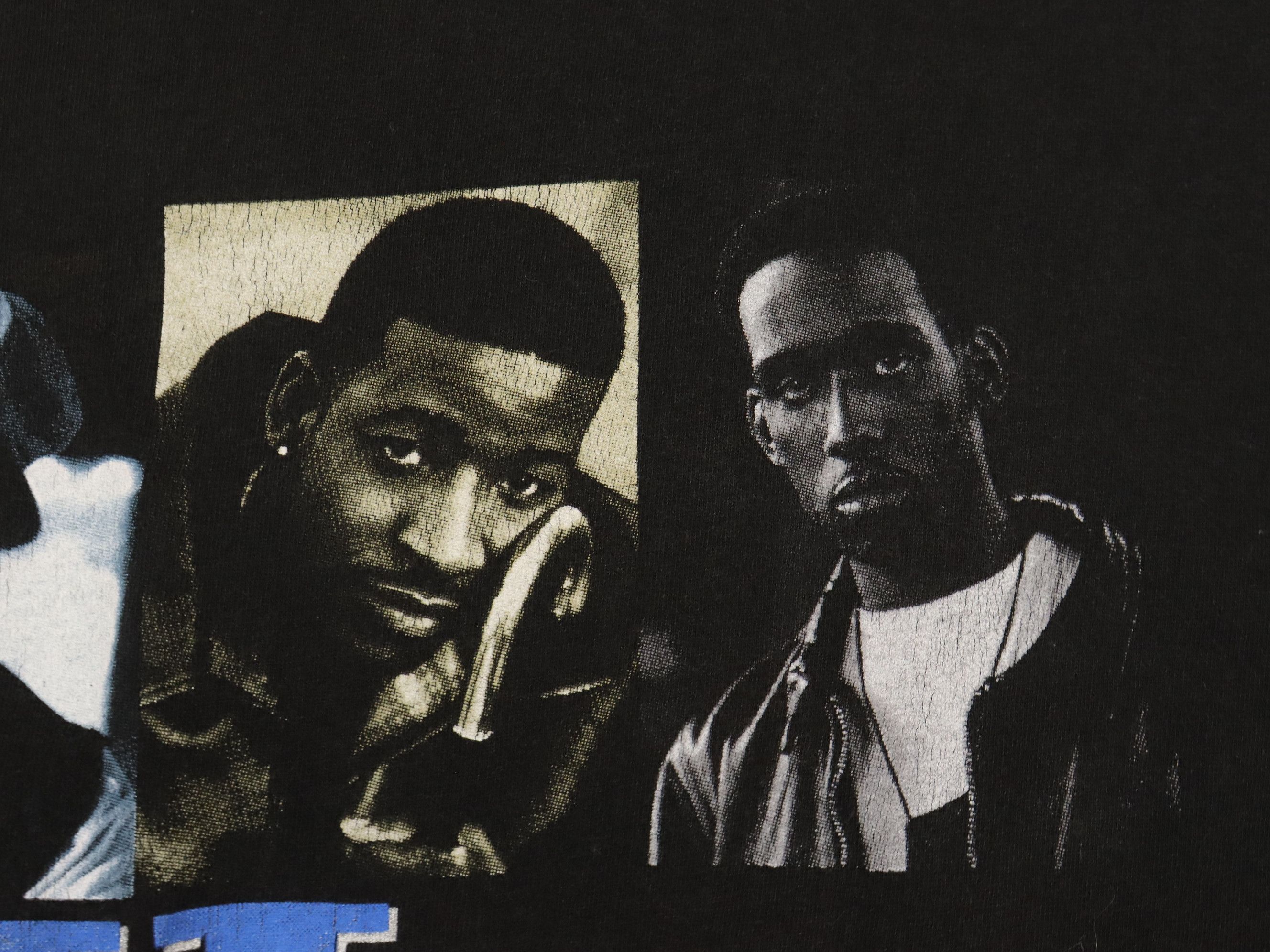Band Tees × Rap Tees × Vintage Vintage 90's Boyz 2 Men All Around The World Tour R&B Shirt Size US XL / EU 56 / 4 - 11 Thumbnail