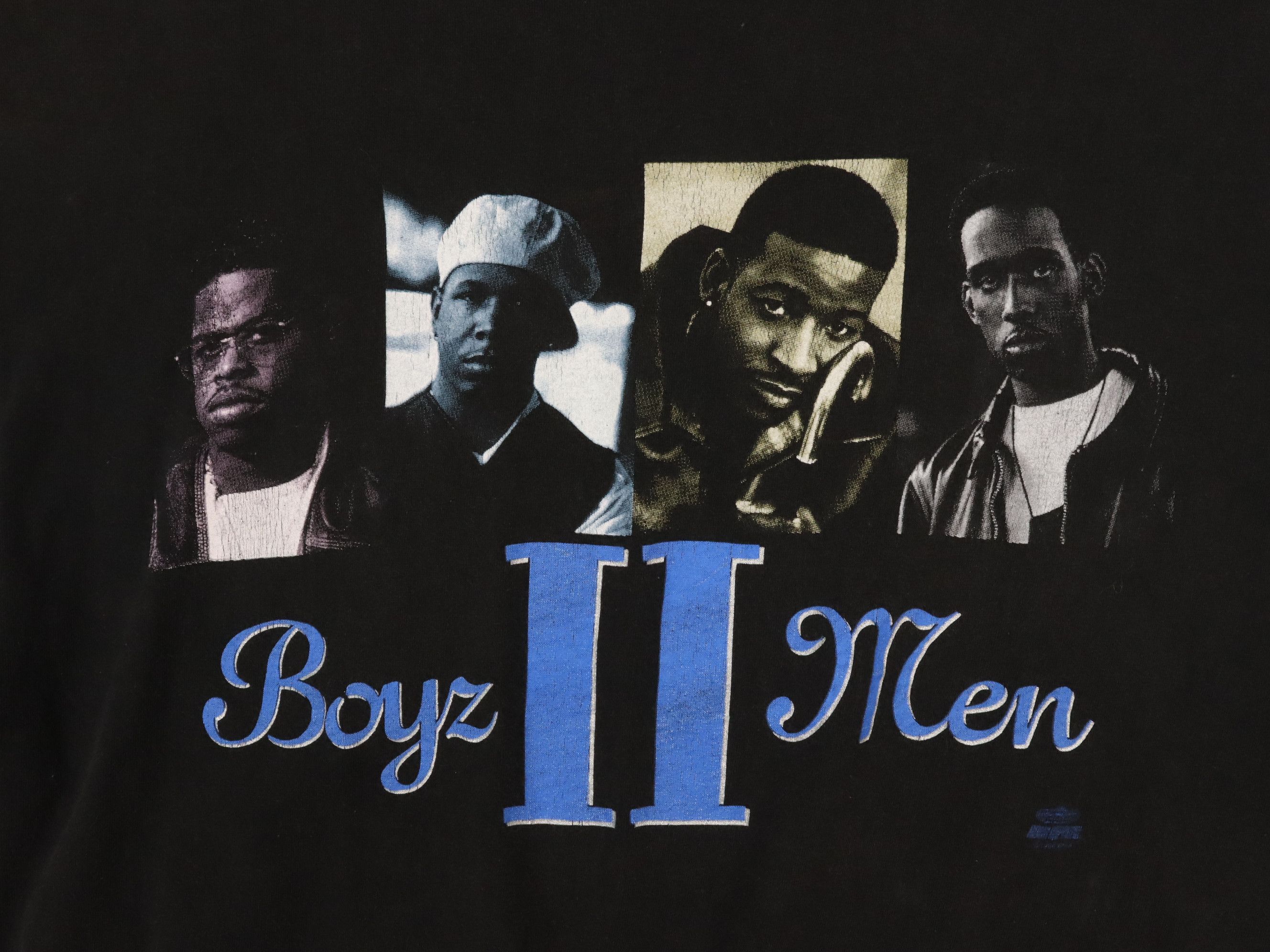 Band Tees × Rap Tees × Vintage Vintage 90's Boyz 2 Men All Around The World Tour R&B Shirt Size US XL / EU 56 / 4 - 9 Thumbnail