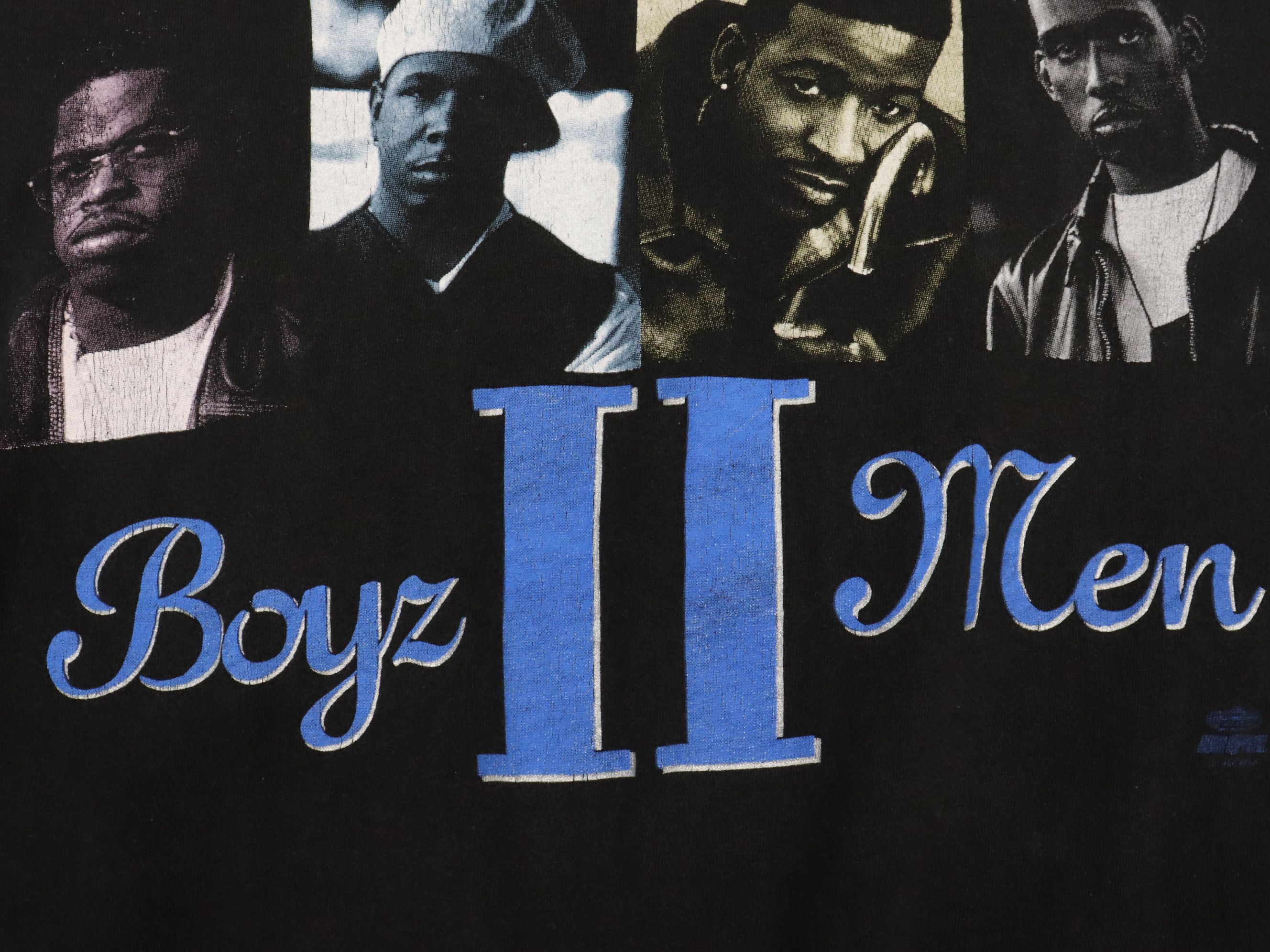 Band Tees × Rap Tees × Vintage Vintage 90's Boyz 2 Men All Around The World Tour R&B Shirt Size US XL / EU 56 / 4 - 10 Thumbnail