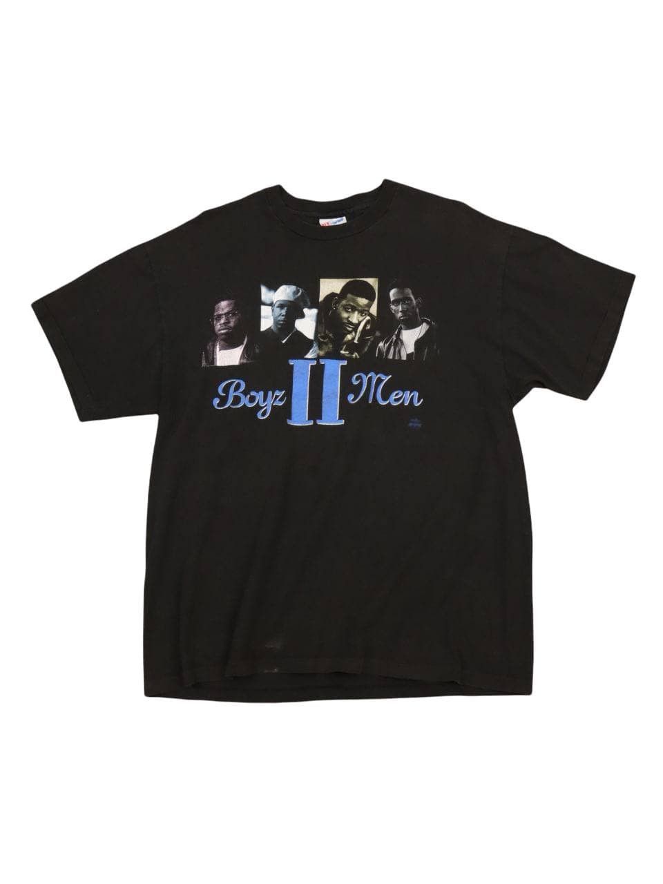 Band Tees × Rap Tees × Vintage Vintage 90's Boyz 2 Men All Around The World Tour R&B Shirt Size US XL / EU 56 / 4 - 3 Thumbnail
